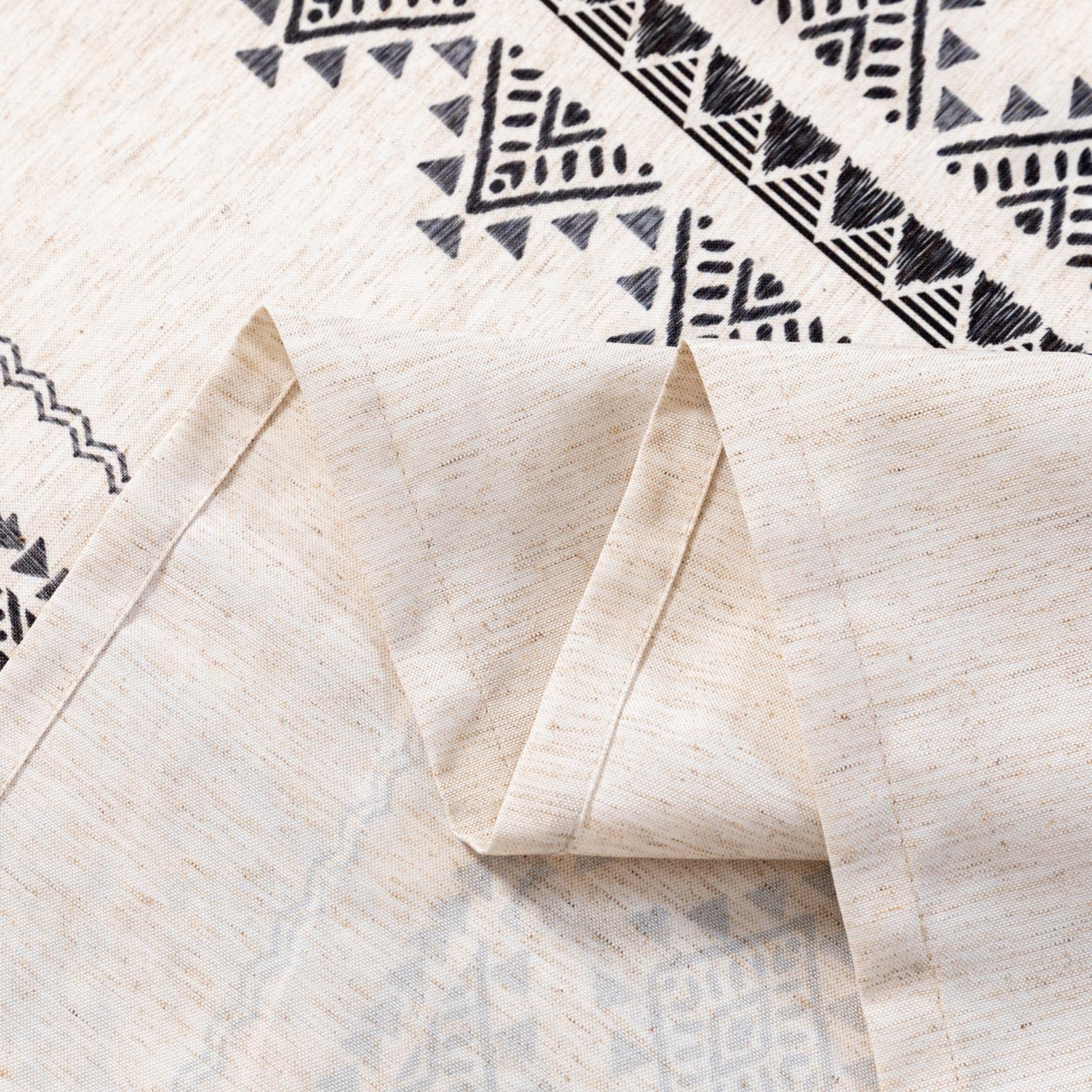 Mysky Home 60X102 Boho Rectangle Tablecloth Linen Farmhouse Tablecloth Waterproof Decorative Fabric Table Cloth For Kitchen Dini