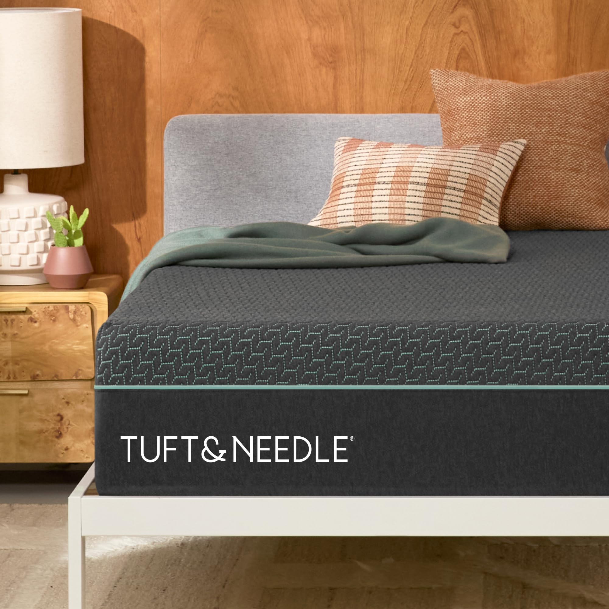 Tuft & Needle Mint Hybrid Medium Plush Full Size Mattress in a Box, Cooling Adaptive Foam, Individually-Wrapped Coils, 100 Night