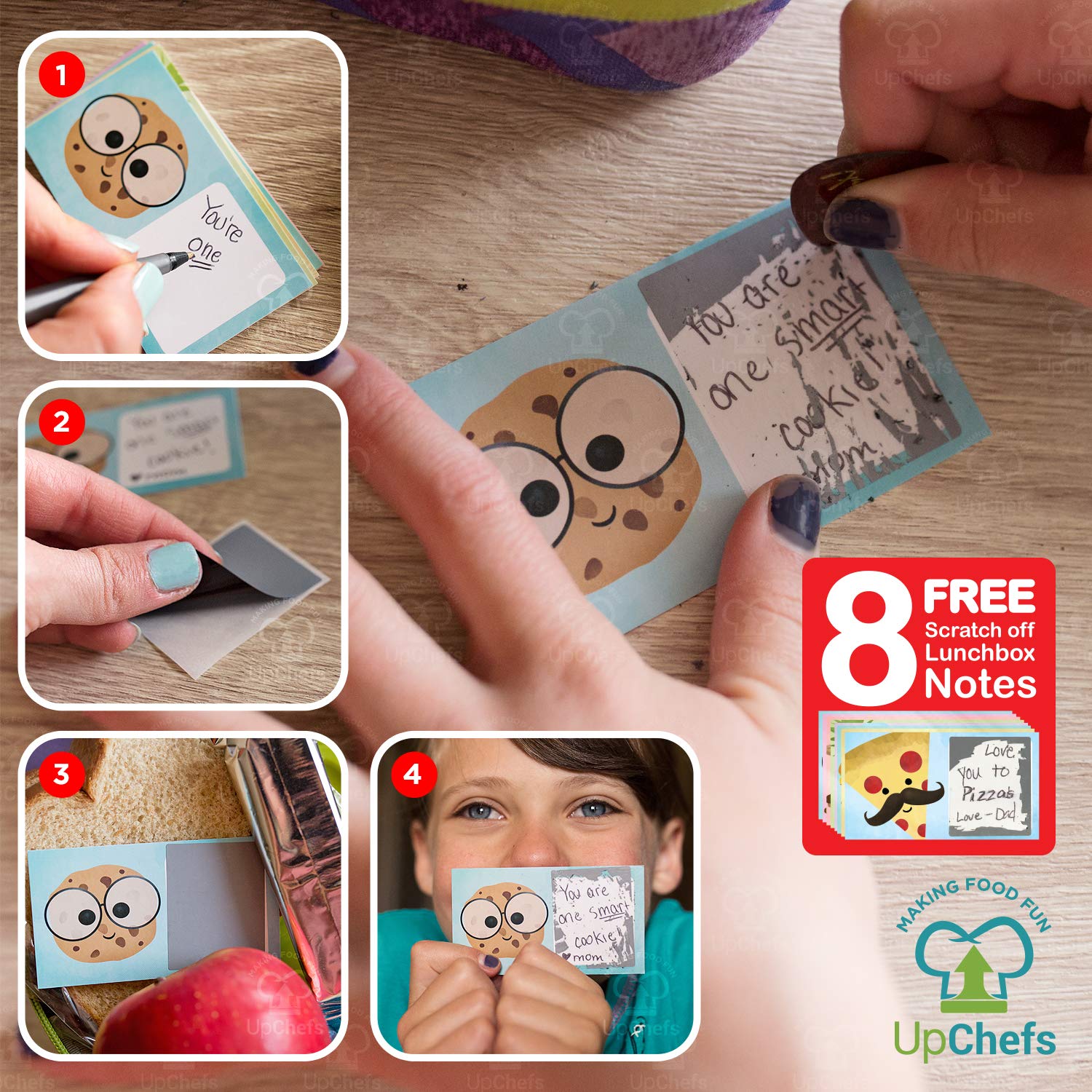 Upchefs Fun Sandwich And Bread Cutter Shapes For Kids - 10 Crust & Cookie Cutters - Mini Heart & Flower Stainless Steel Vegetabl