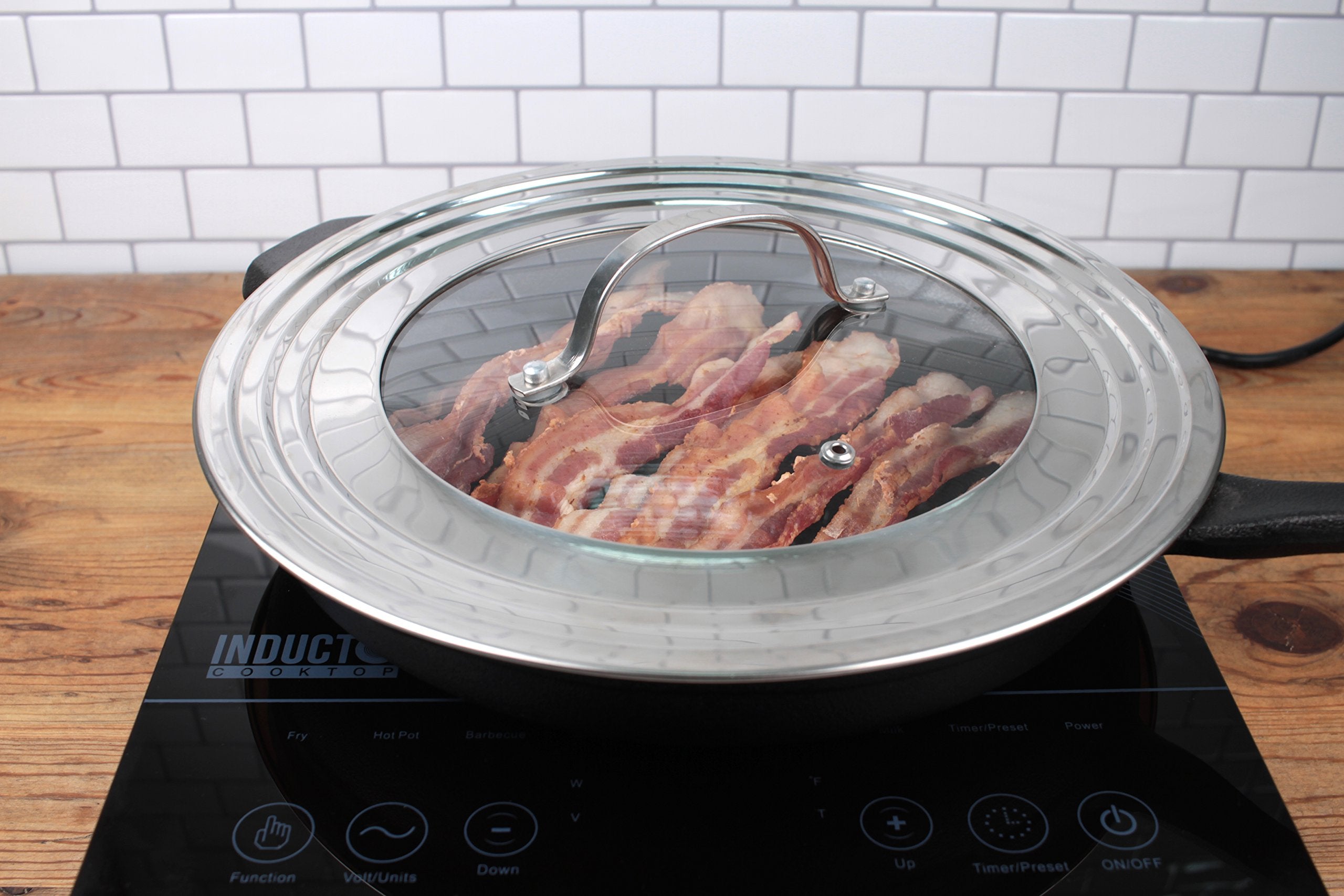 RSVP Universal Lid  - 7-12in W/Glass