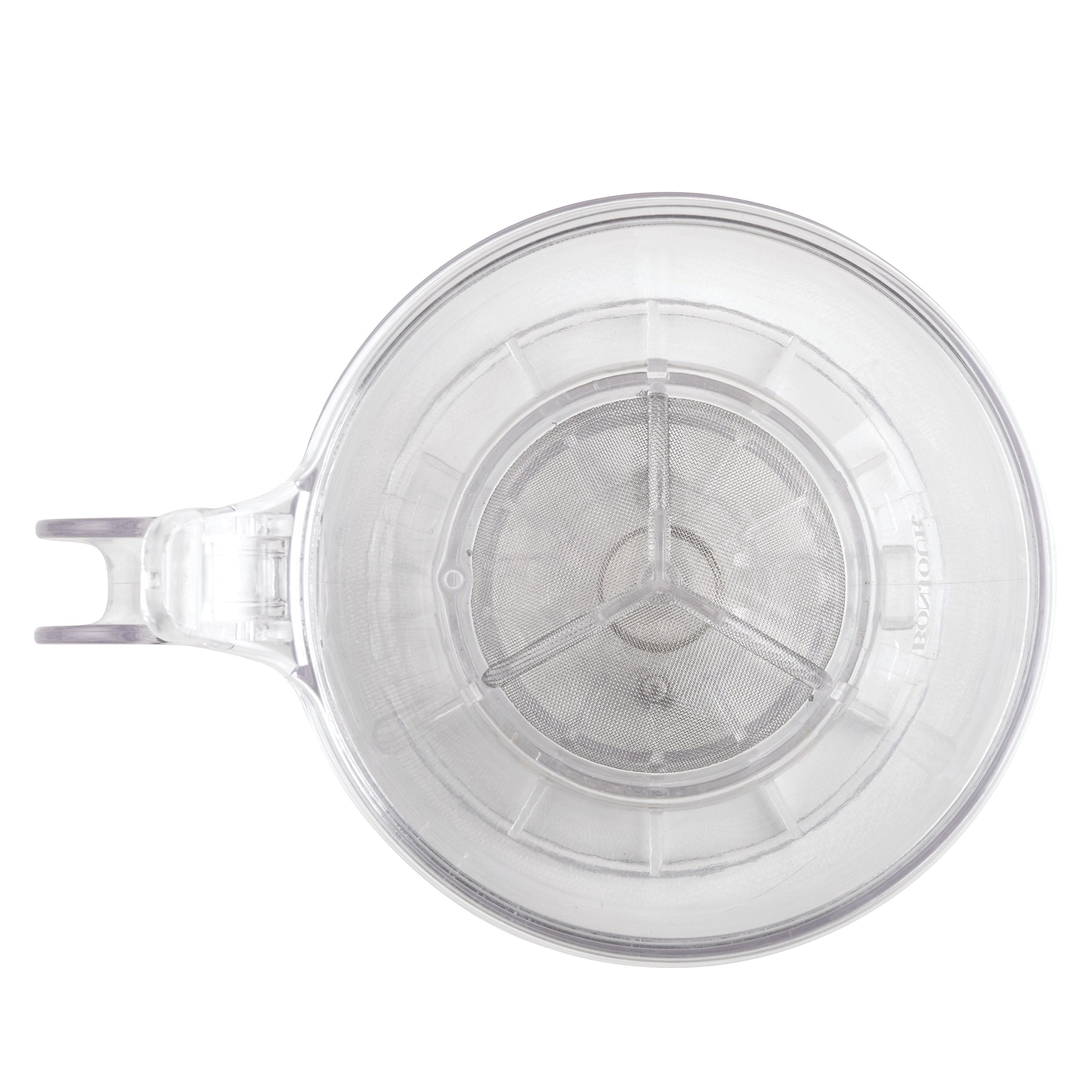 Bonjour Coffee & Tea Smart Brewer, 19.5 Ounce, Clear