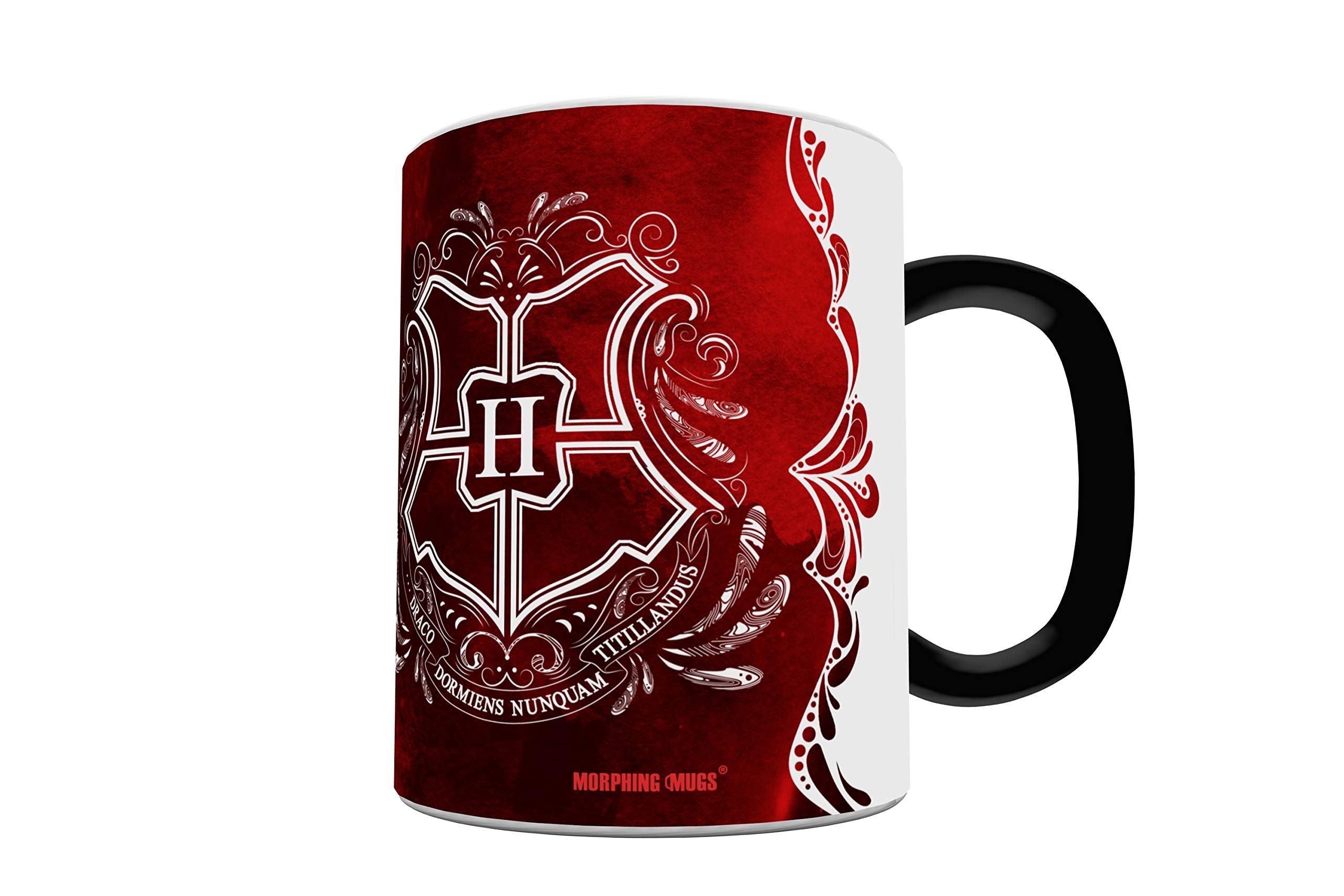 Morphing Mugs Harry Potter - Gryffindor - Aguamenti - One 11 oz Color Changing Heat Sensitive Ceramic Mug - Image Revealed When