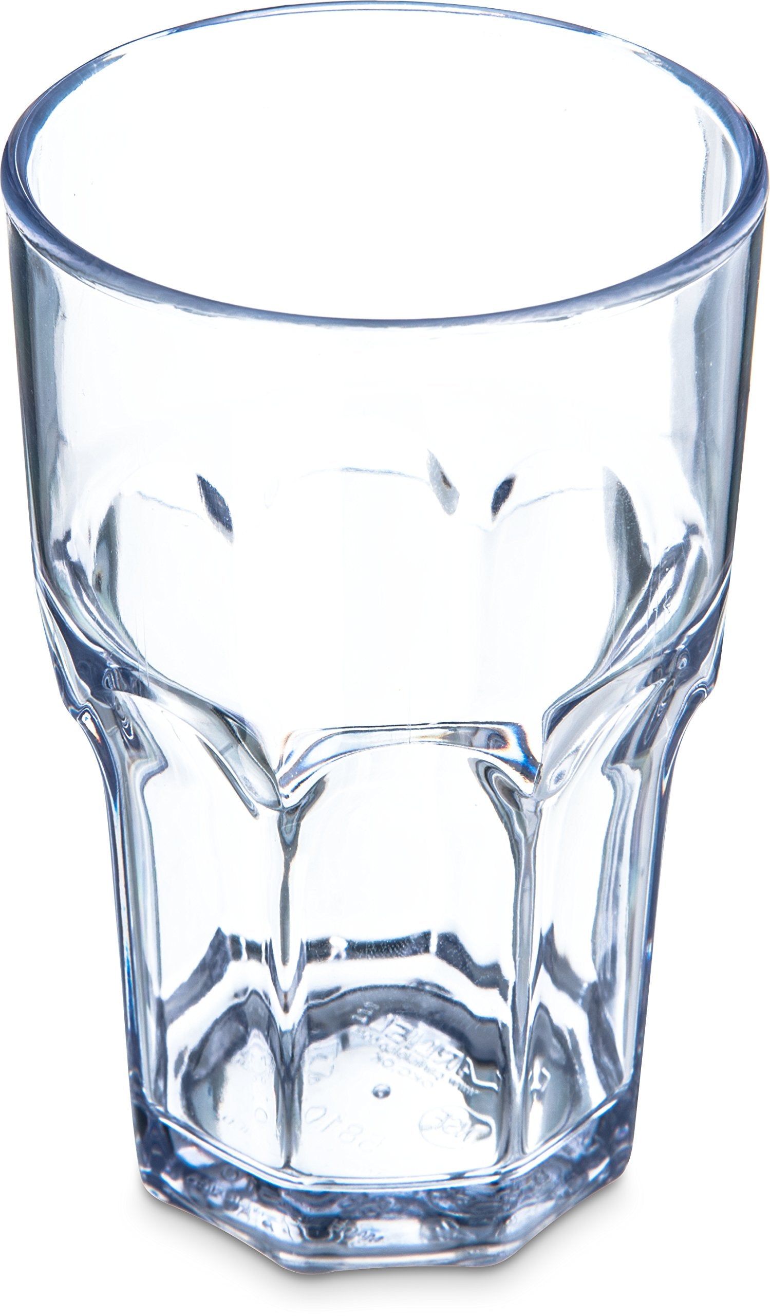 Carlisle FoodService Products Louis Clear Tumbler Tall Glass for Restaurants, Catering, Kitchens, Plastic, 10 Ounces, Clear, (Pa