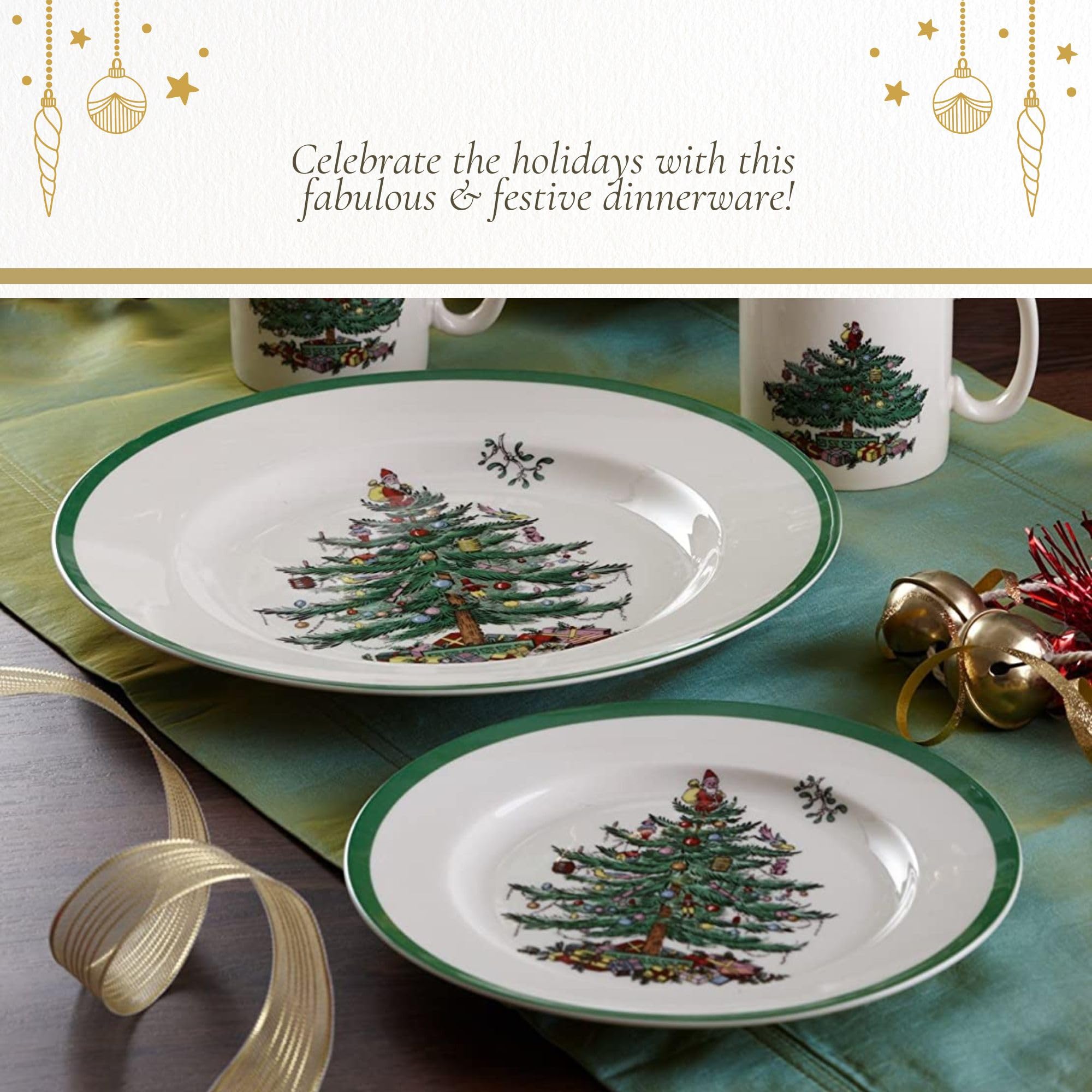 Spode Christmas Tree 6'' Bread & Butter Plate