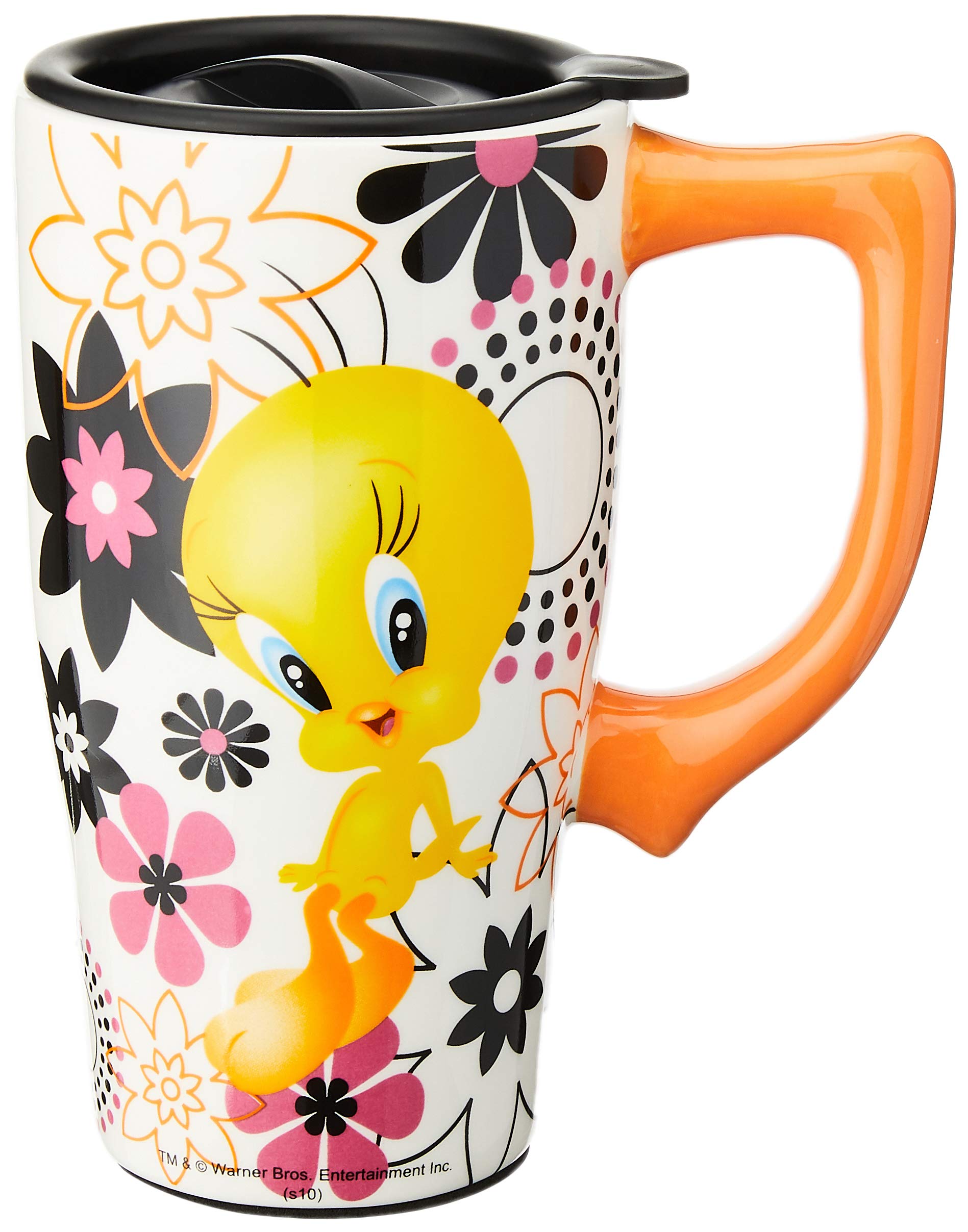 Spoontiques TWEETY TRAVEL MUG, 18 ounces