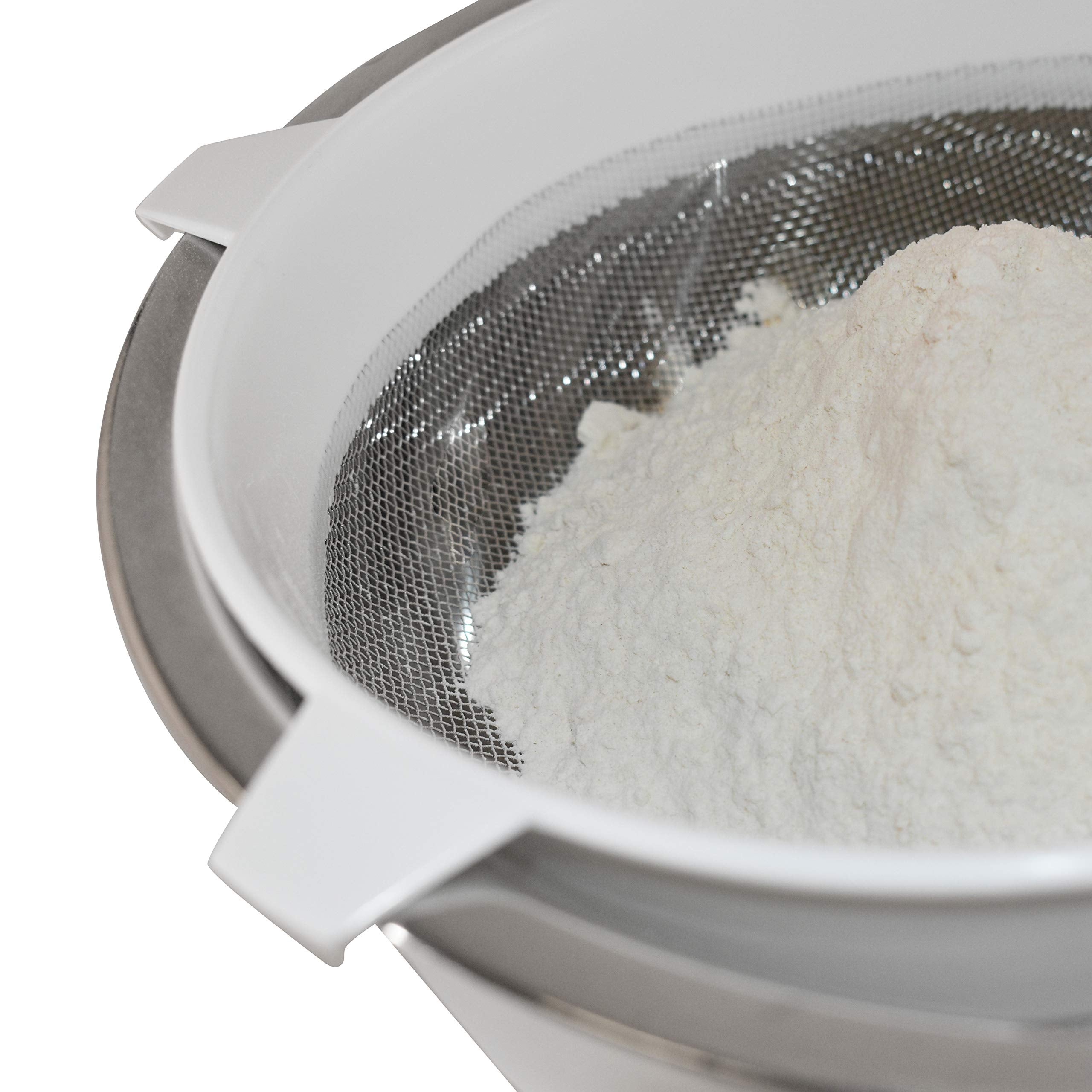 Norpro Strainer, 7'', White