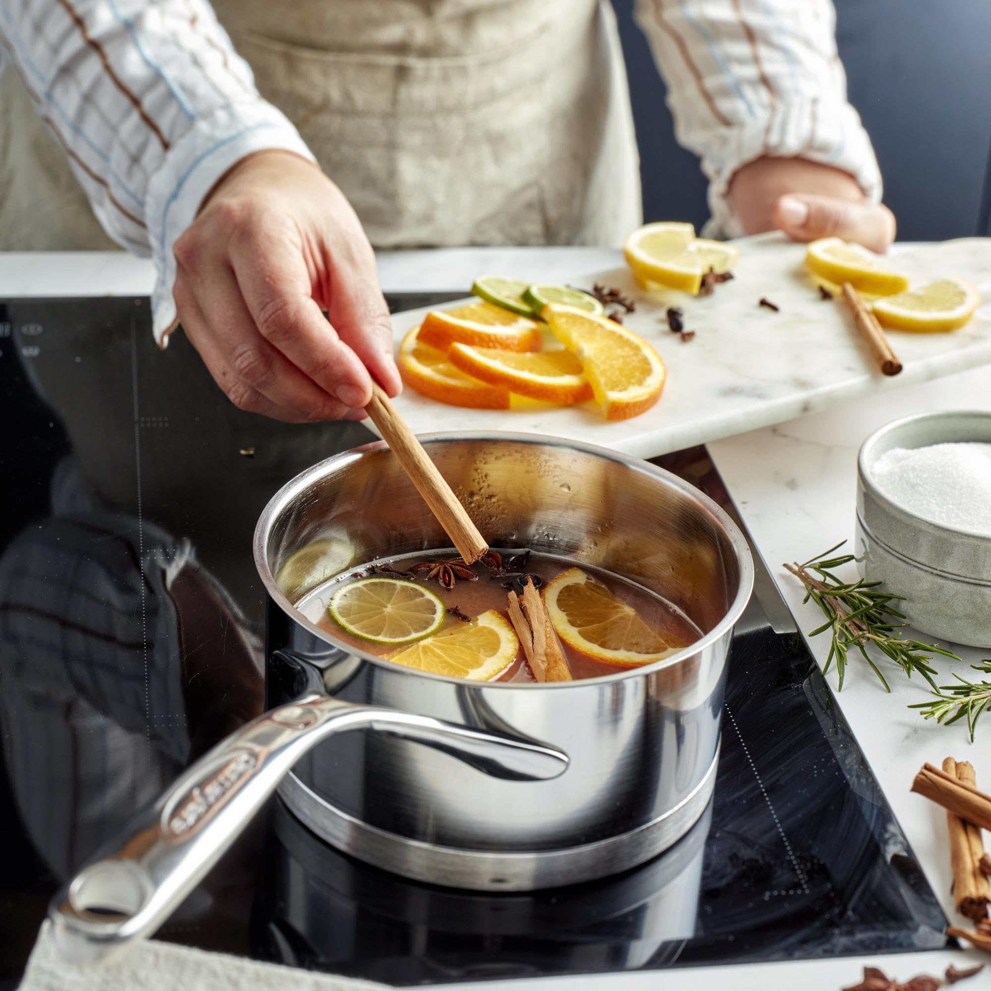 Demeyere Atlantis 1.6 Quart Saucepan With Lid