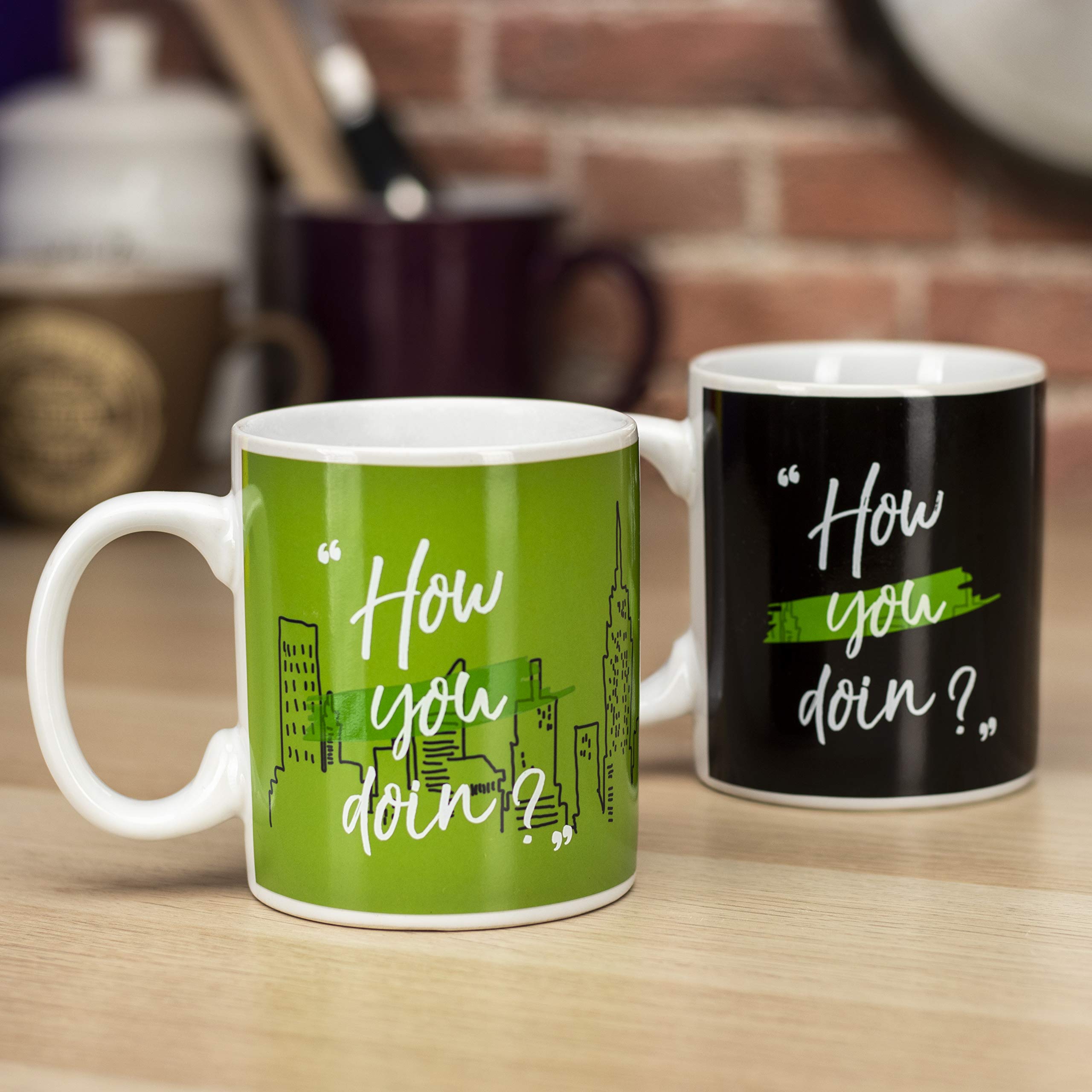 Paladone Products 97C8Afff34 Friends-How You Doin Thermosensitive Mug, Ceramic