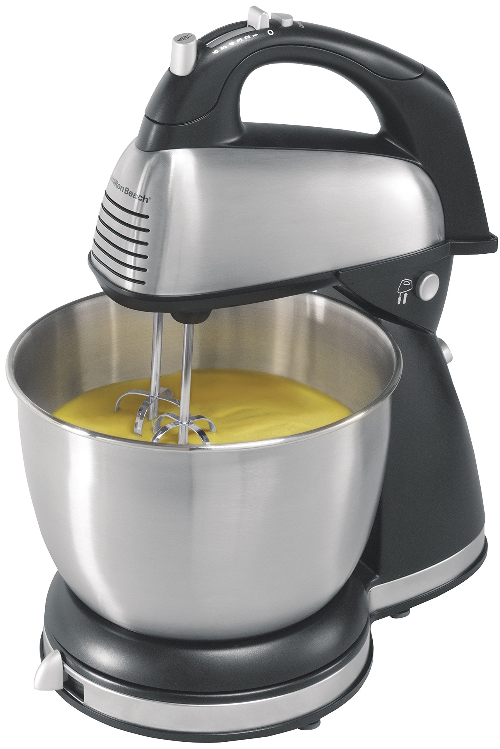 Hamilton Beach Stand/Hand Mixer, Model 64650, Brown, Steel, 1 Size