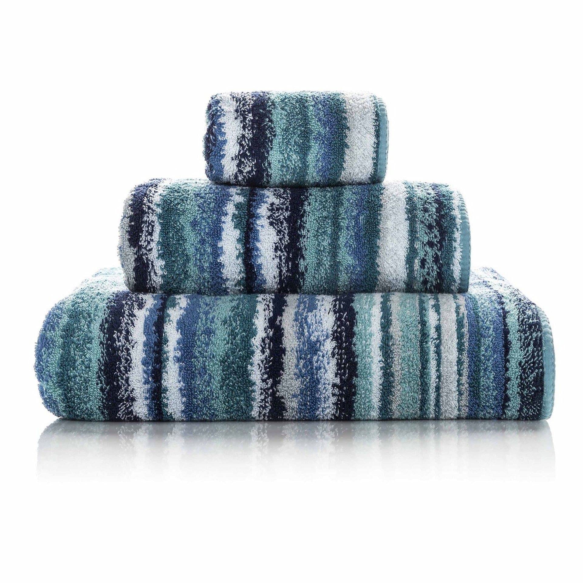 Graccioza Venice Bath Towel (28'' X 55'') - Baltic - Made In Portugal, 600-Gsm, Combed Cotton