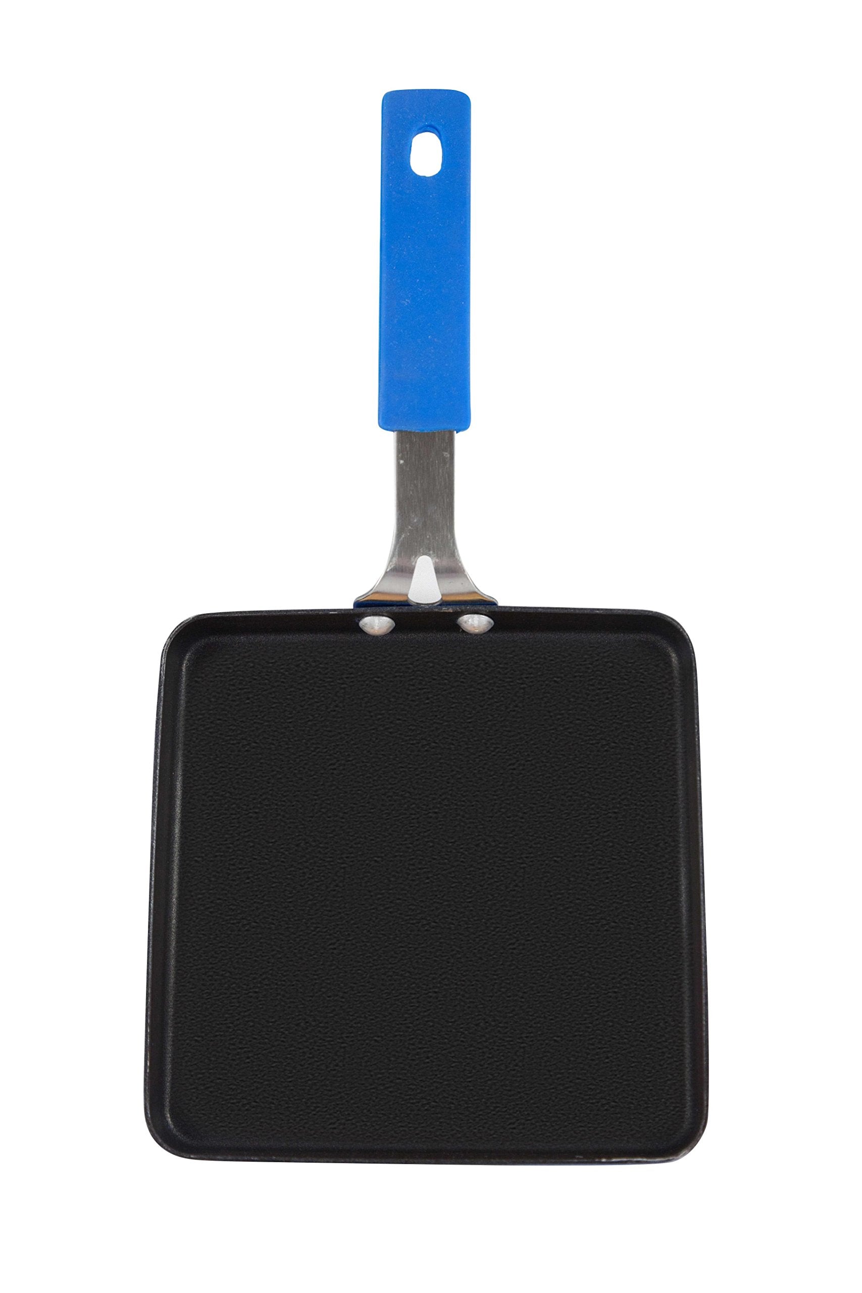 Items 4 U!, Grilled Cheese Non-Stick Pan, 5.5 Inches, Square, 1-Pack