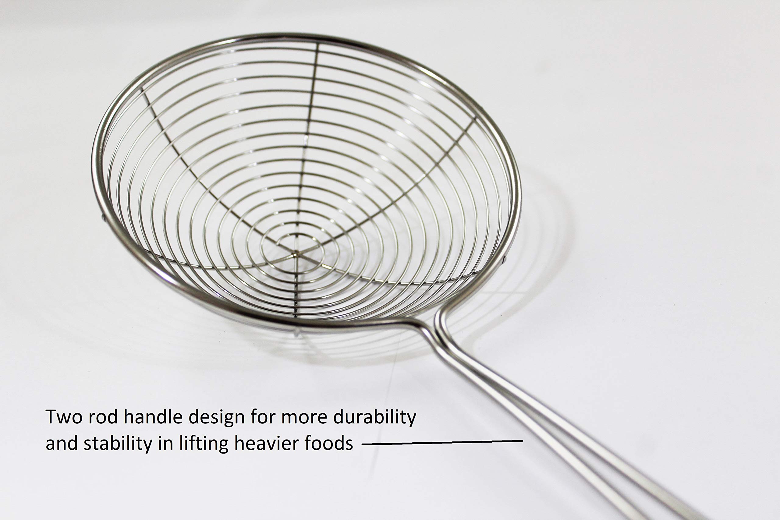 Excelsteel Perfect For Pasta, Vegetables, Quinoa, Fruit, Rice, Lentils Stainless Steel Strainer 4 Inch