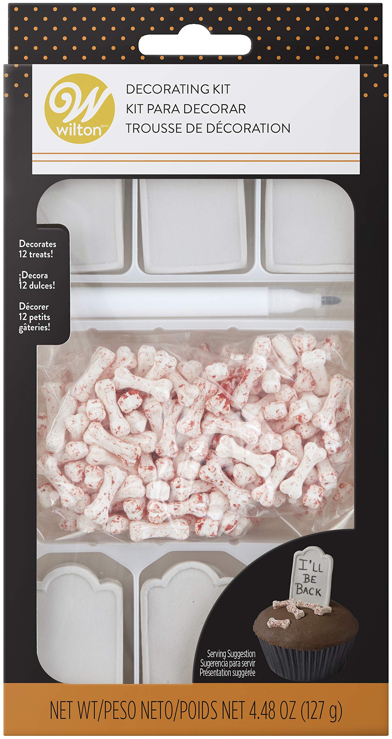 Wilton 12-Graveyard Cupcake Decorating Kit