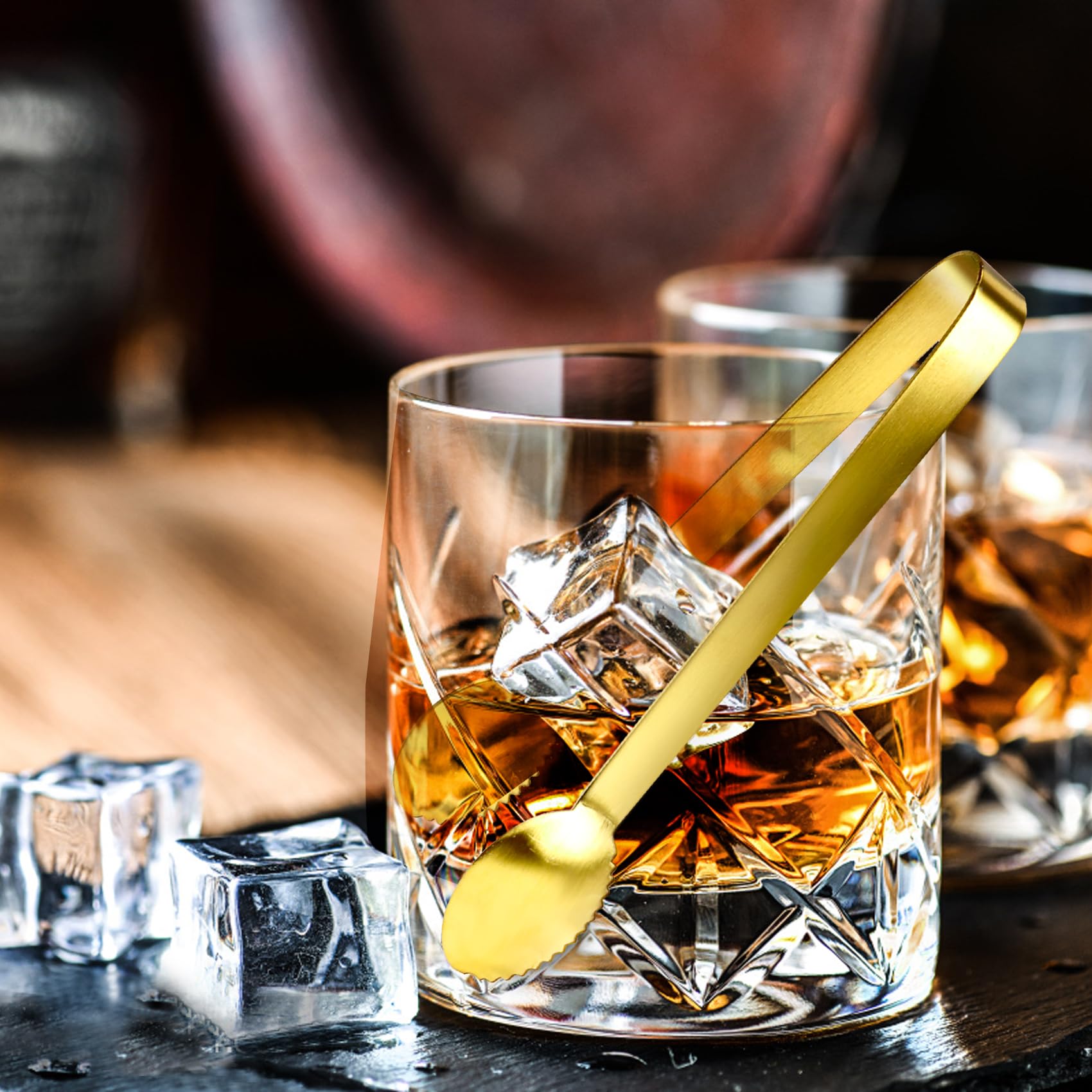 Jcren 12 Pcs Gold Tongs Serving Tongs Stainless Steel Tongs For Serving Food, Sugar Tongs Ice Tongs For Tea Party, Coffee, Appet