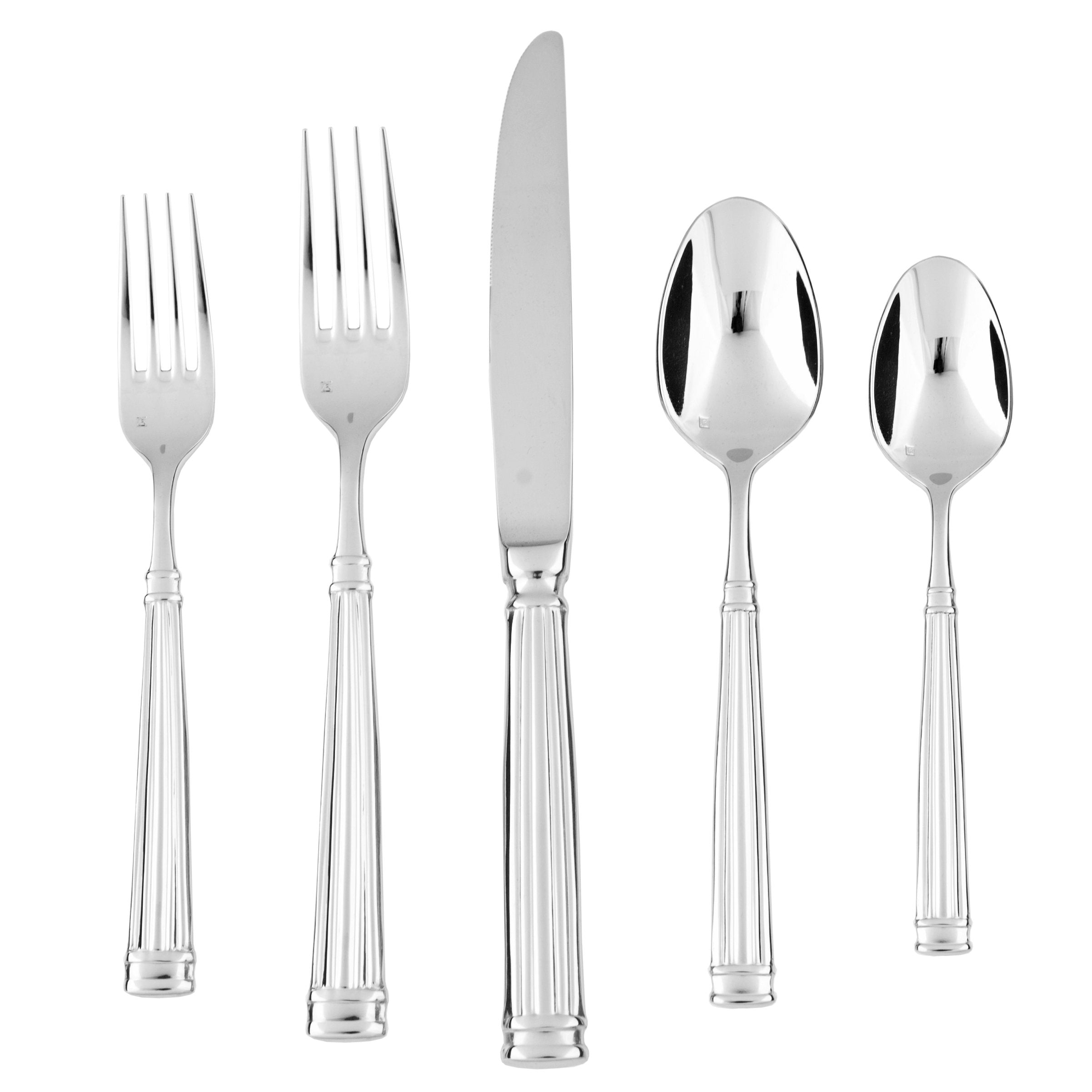 Fortessa Doria 18/10 Stainless Steel Flatware Espresso Spoon, Set Of 12