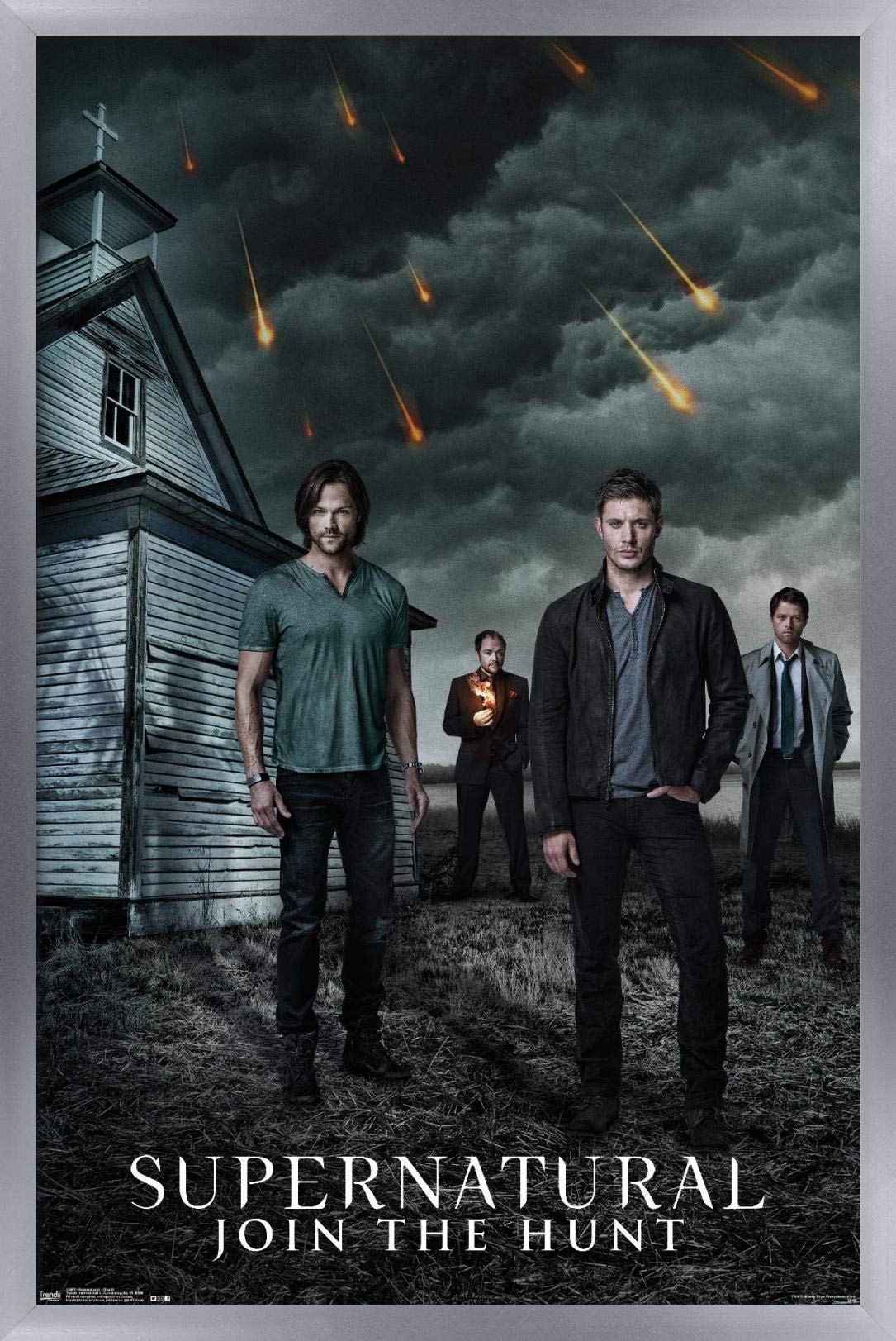 Trends International Supernatural-Church Wall Poster, 14.725'' X 22.375'', Silver Framed Version
