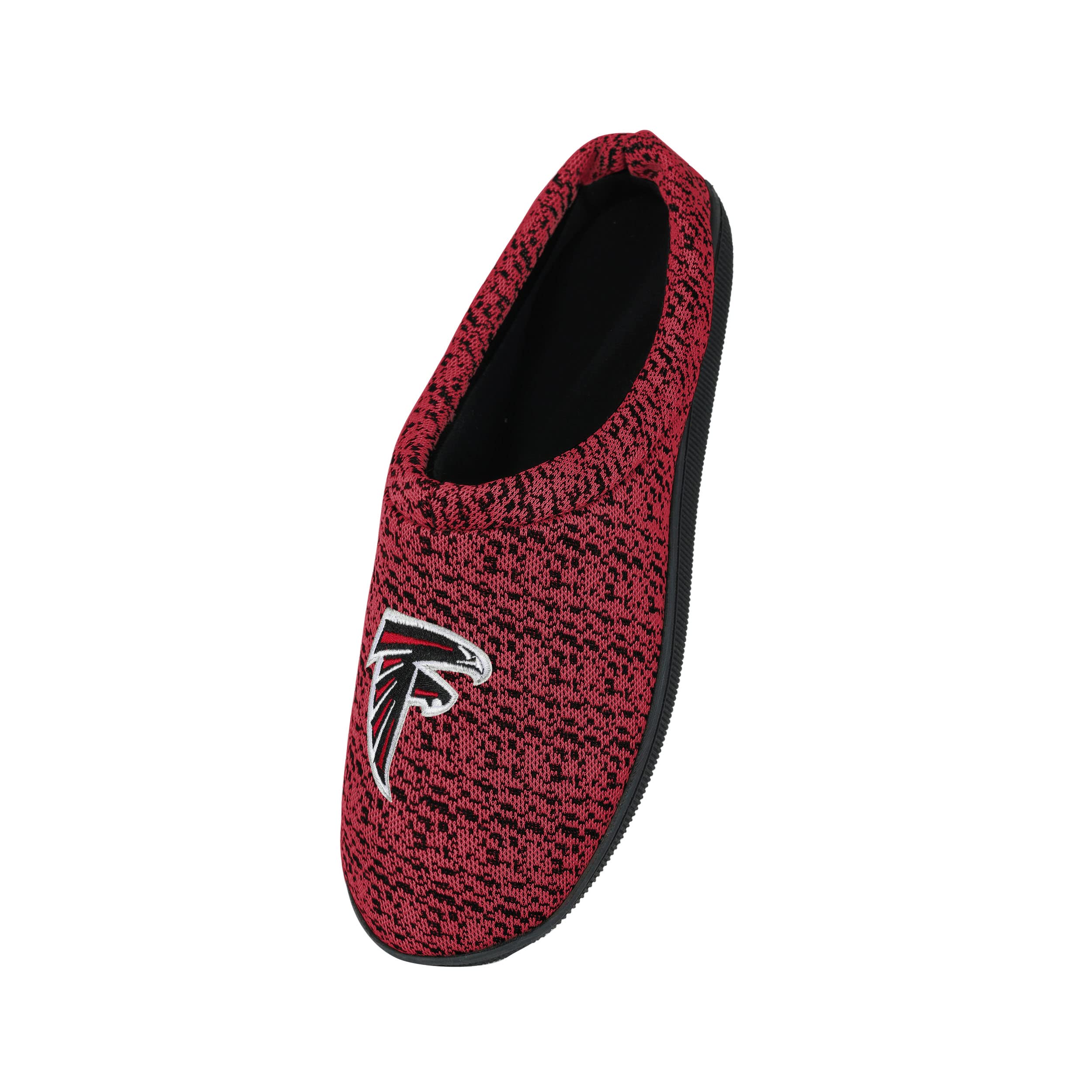 FOCO NFL Atlanta Falcons Men's Slippers, Large (11-12), Team Color, Model SLPNFPYKTCPSL