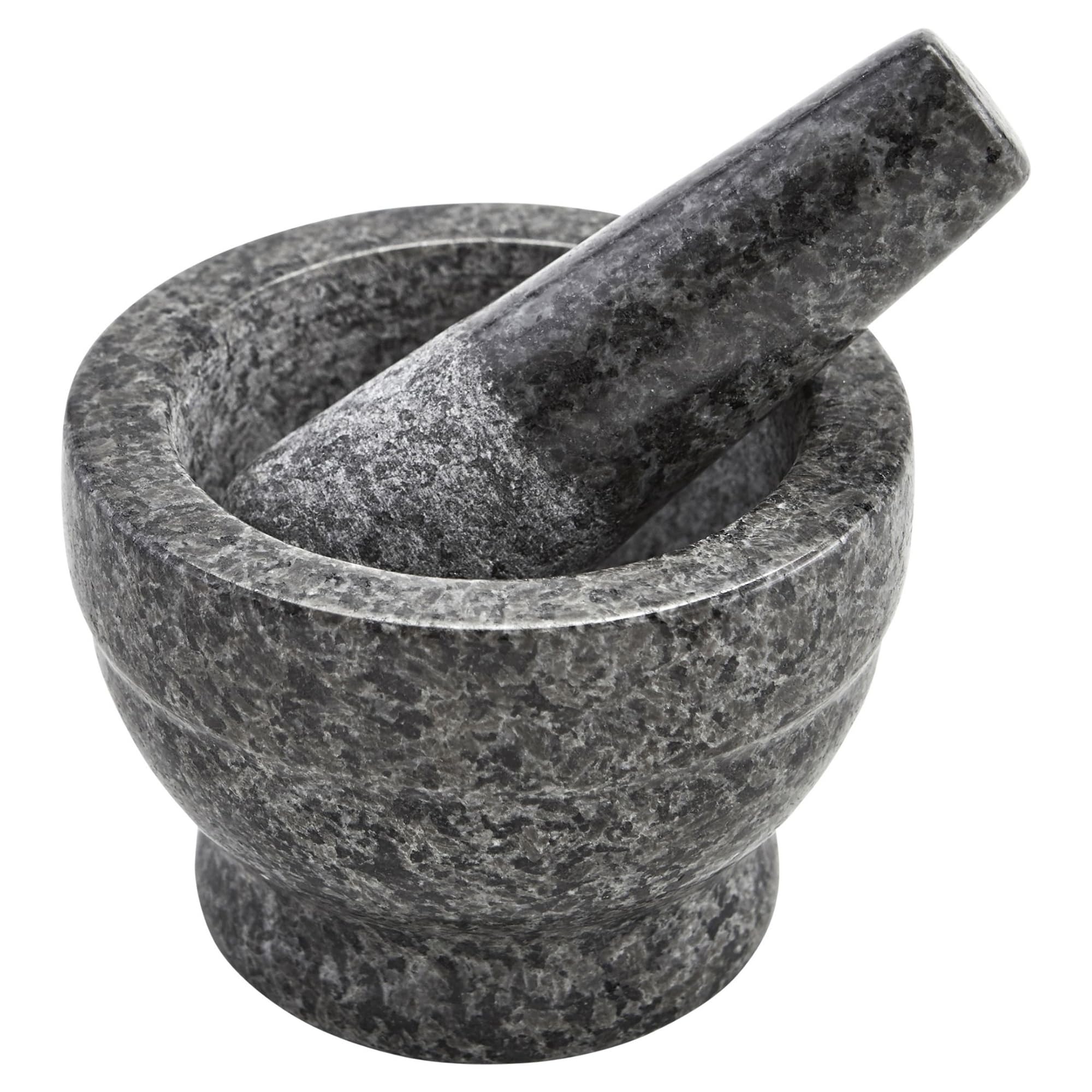 Imusa Usa Small Polished Mortar And Pestle, 3.75   , Granite