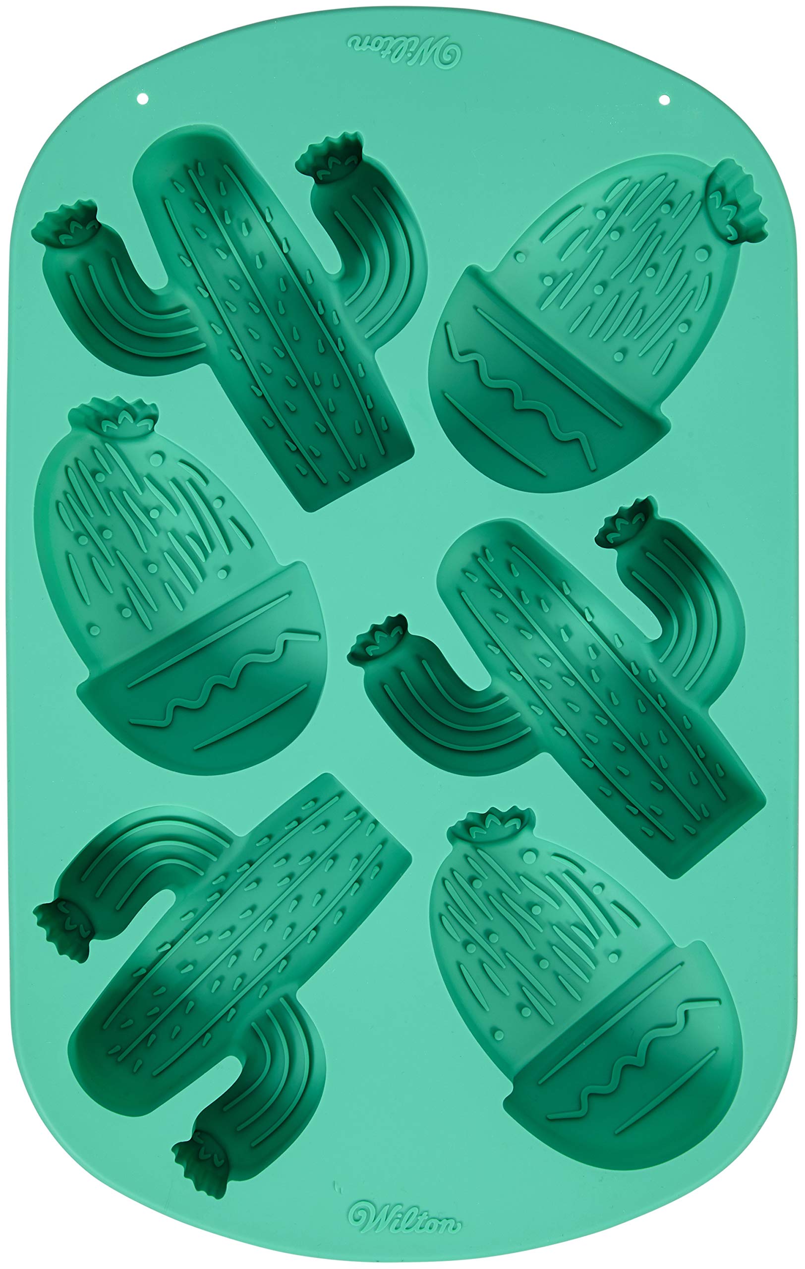 Wilton Silicone Mold 6 Cav Prt, Cactus Party, 6 Cavity