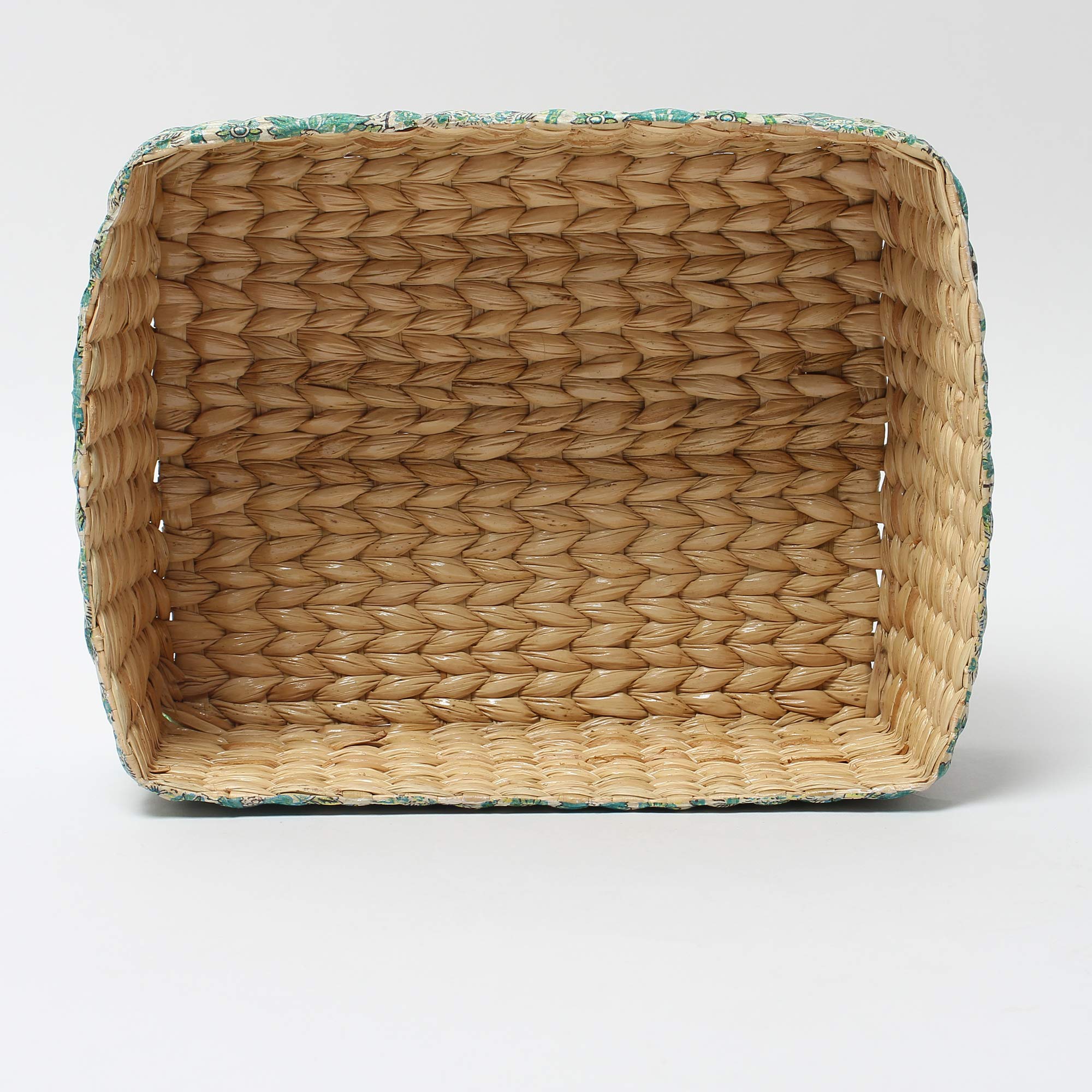 Habere India-All the Cultures Fabricating India Jute Storage Baskets | Cane or Bamboo Basket | Wicker Basket as Gift Hamper Bask