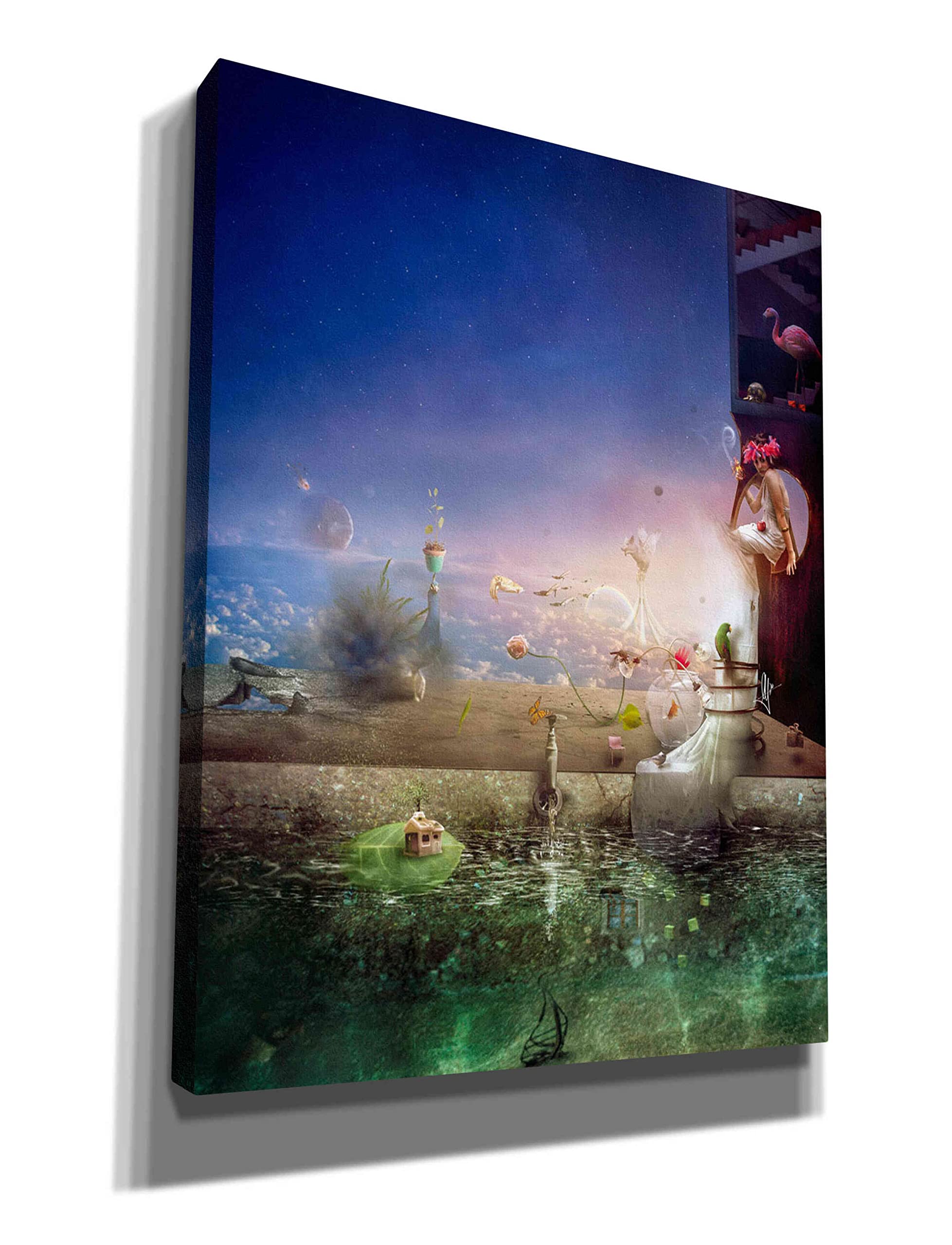 Cortesi Home 'Hidden Place' By Mario Sanchez Nevado, Canvas Wall Art, 26''X40''