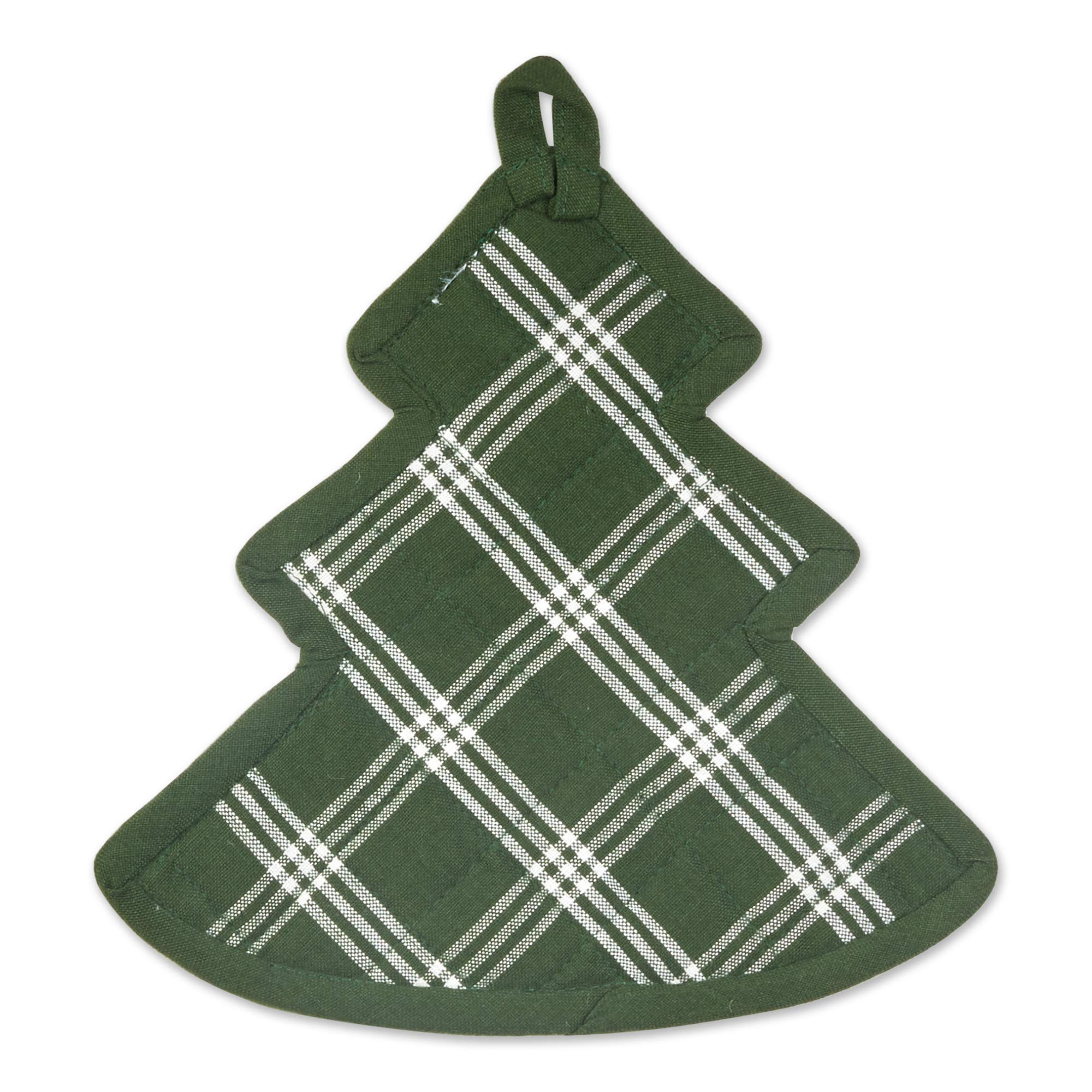 Dii Christmas Kitchen Accessories & D  Cor Gift Set, Pot Holder & Dish Towels, O Christmas Tree, 3 Piece
