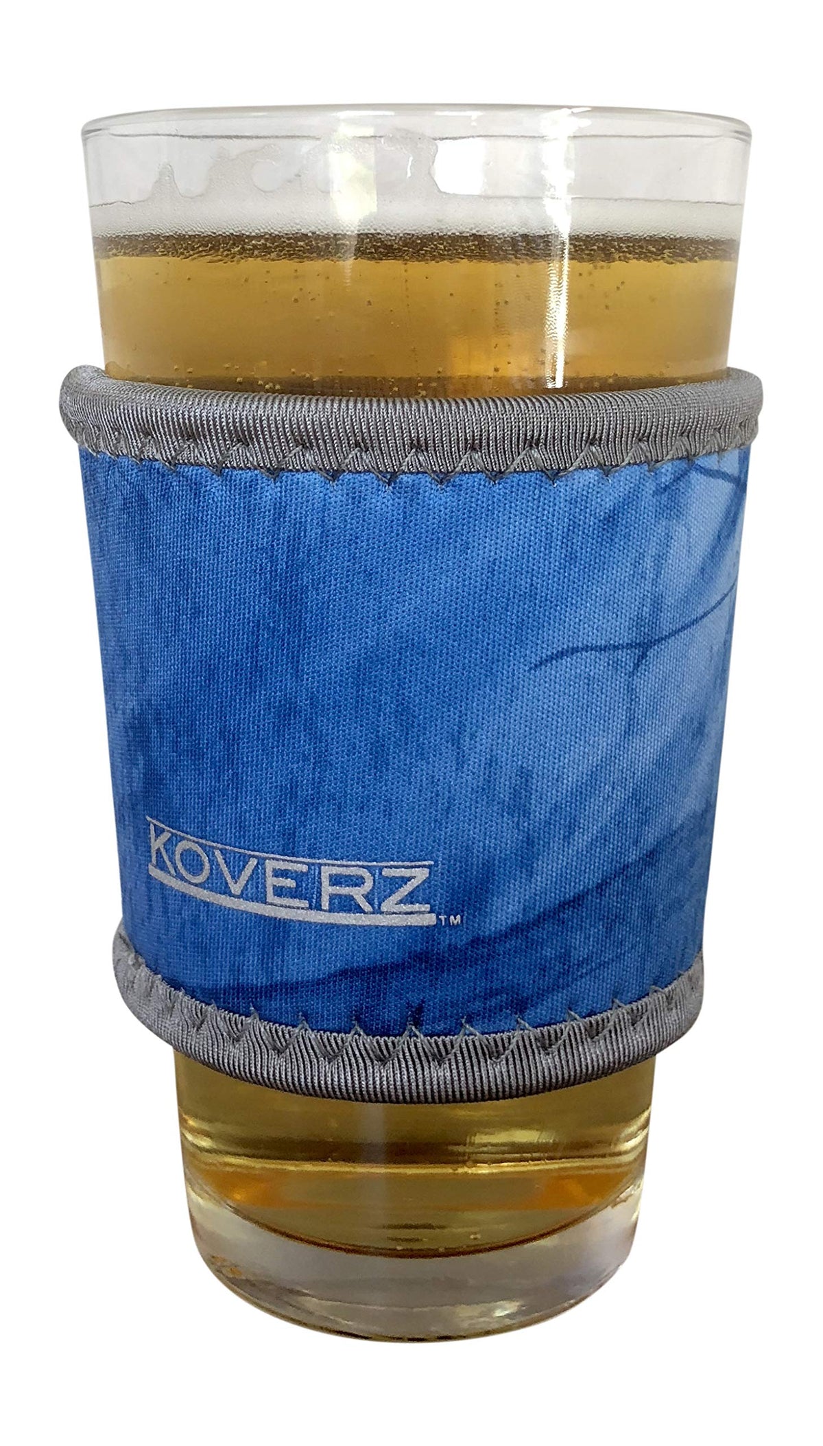 Koverz Neoprene Coffee Sleeve, Cup Grip, Drink Holder, Pint Sleeve - Pink Flamingos