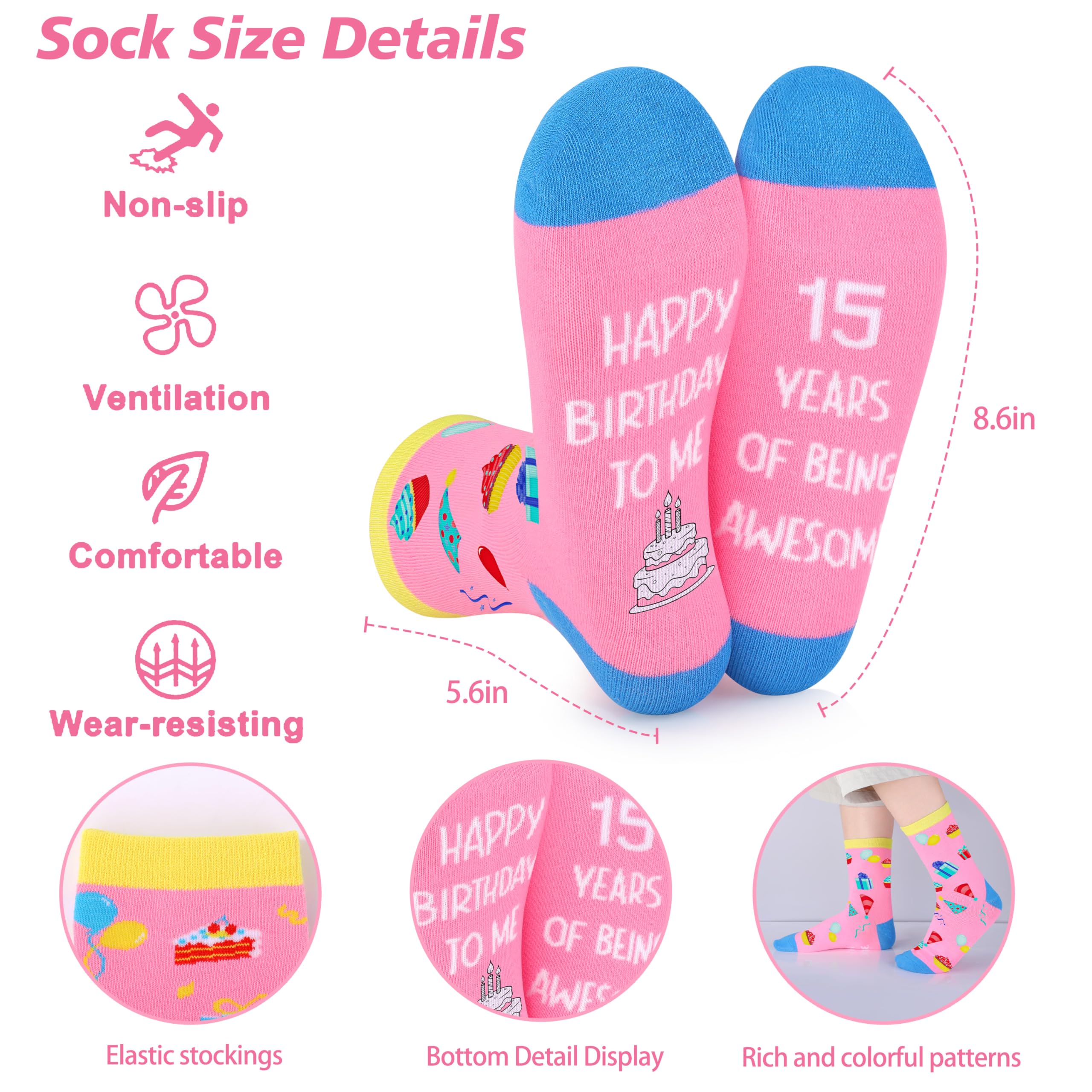 JTENGTOP 15 Year Old Beautiful Teen Girl Gift Ideas, Birthday Gifts for 15 Year Old Beautiful Teen Girl, 15th Birthday Decoratio