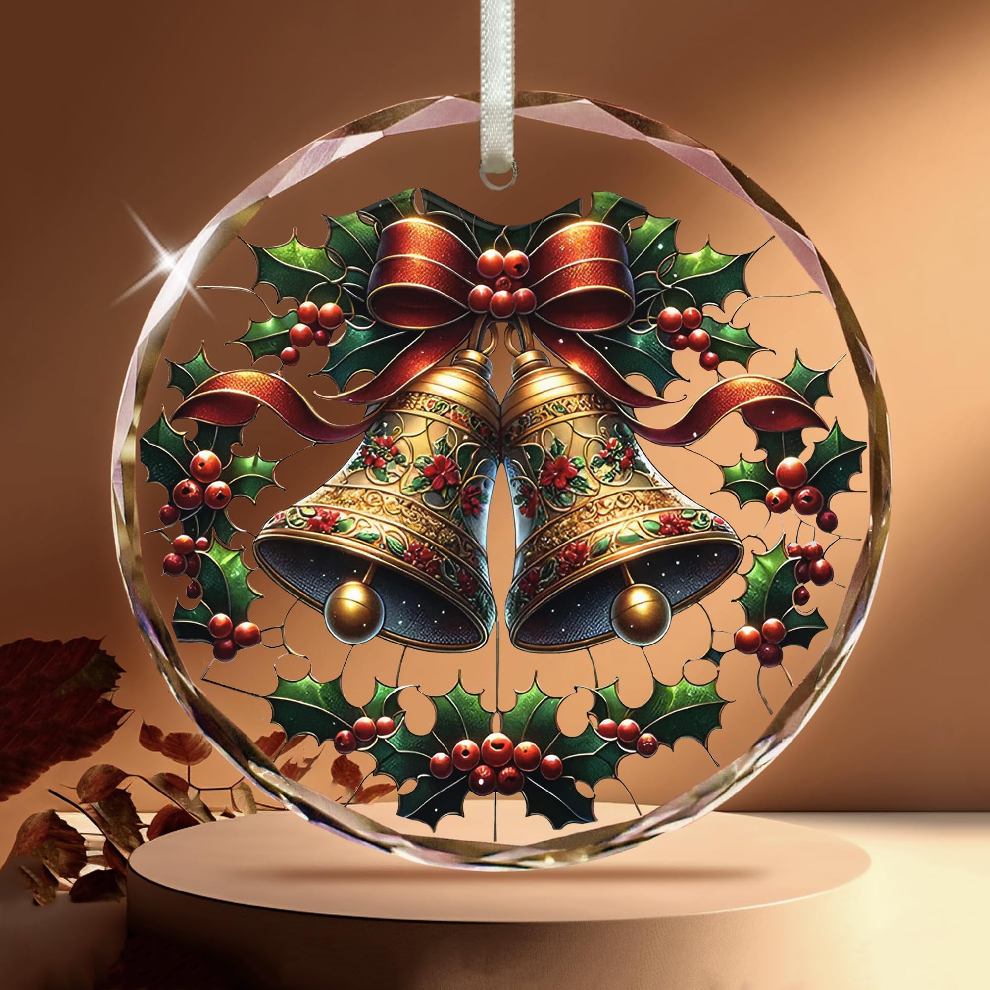 2025 Christmas Ornament, Christmas Tree Ornaments Bell Ornaments for Xmas Tree New Home Decor House Warming Gifts Stocking Stuff