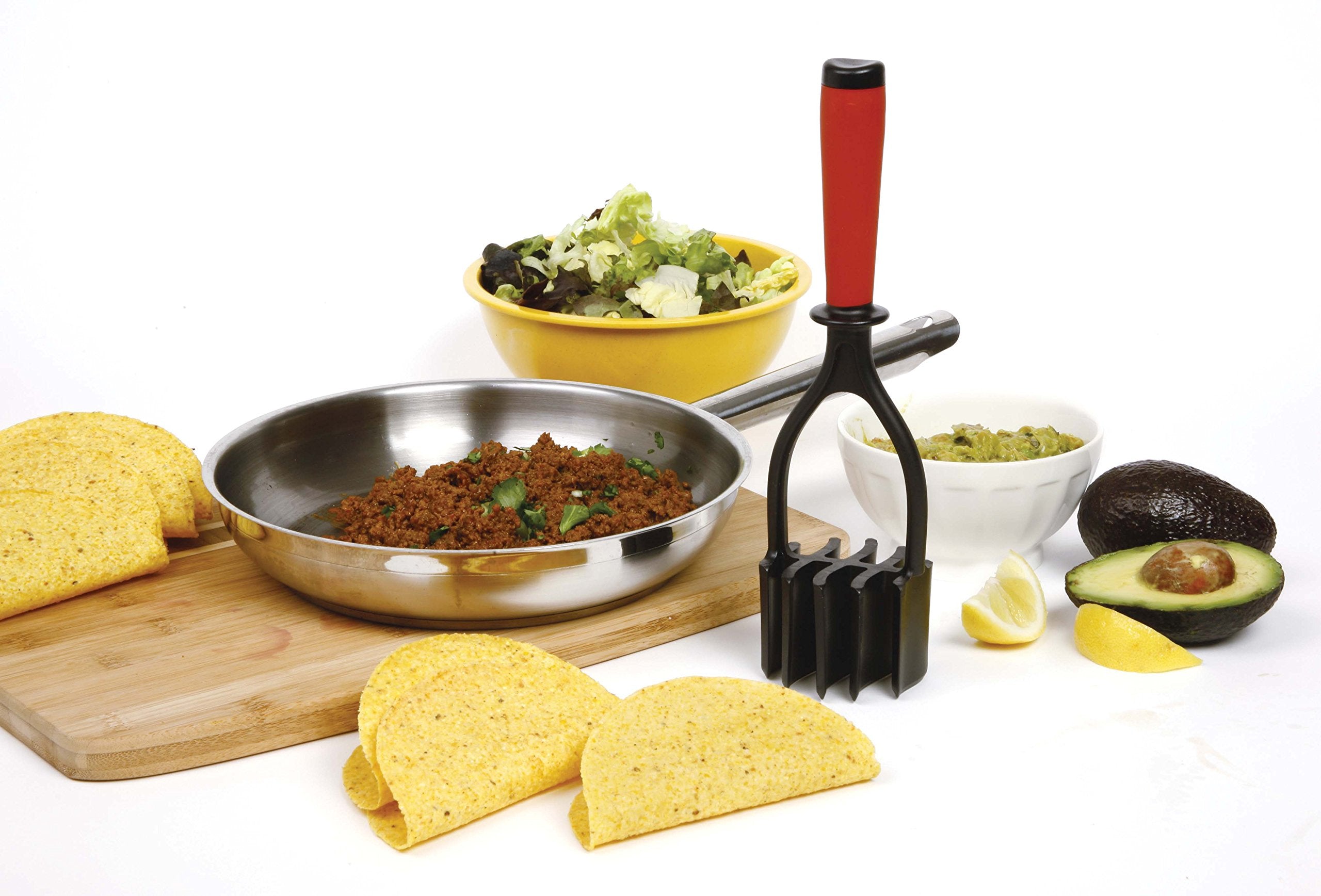 Norpro My Favorite Grip-Ez Chop/Twist-Stir-Mash Food Chopper (1724) Black