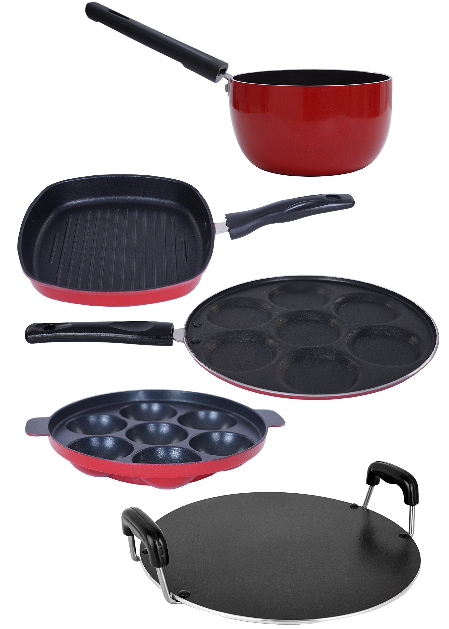 Nirlon Oil Free NonStick Cookware Gift Set