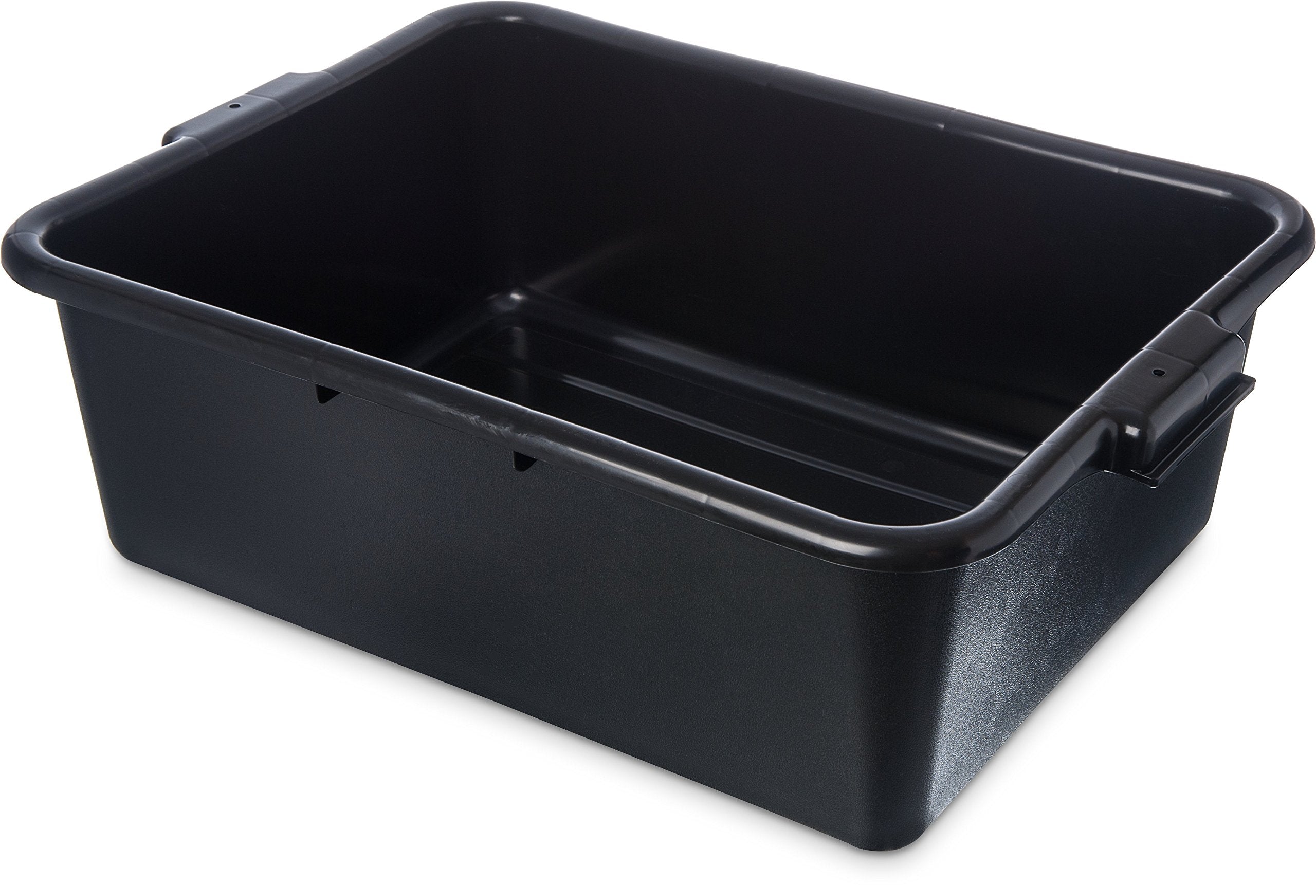 Carlisle Foodservice Products 4401103 Comfort Curve Bus Box/Tote Box, 7'' Deep, Black