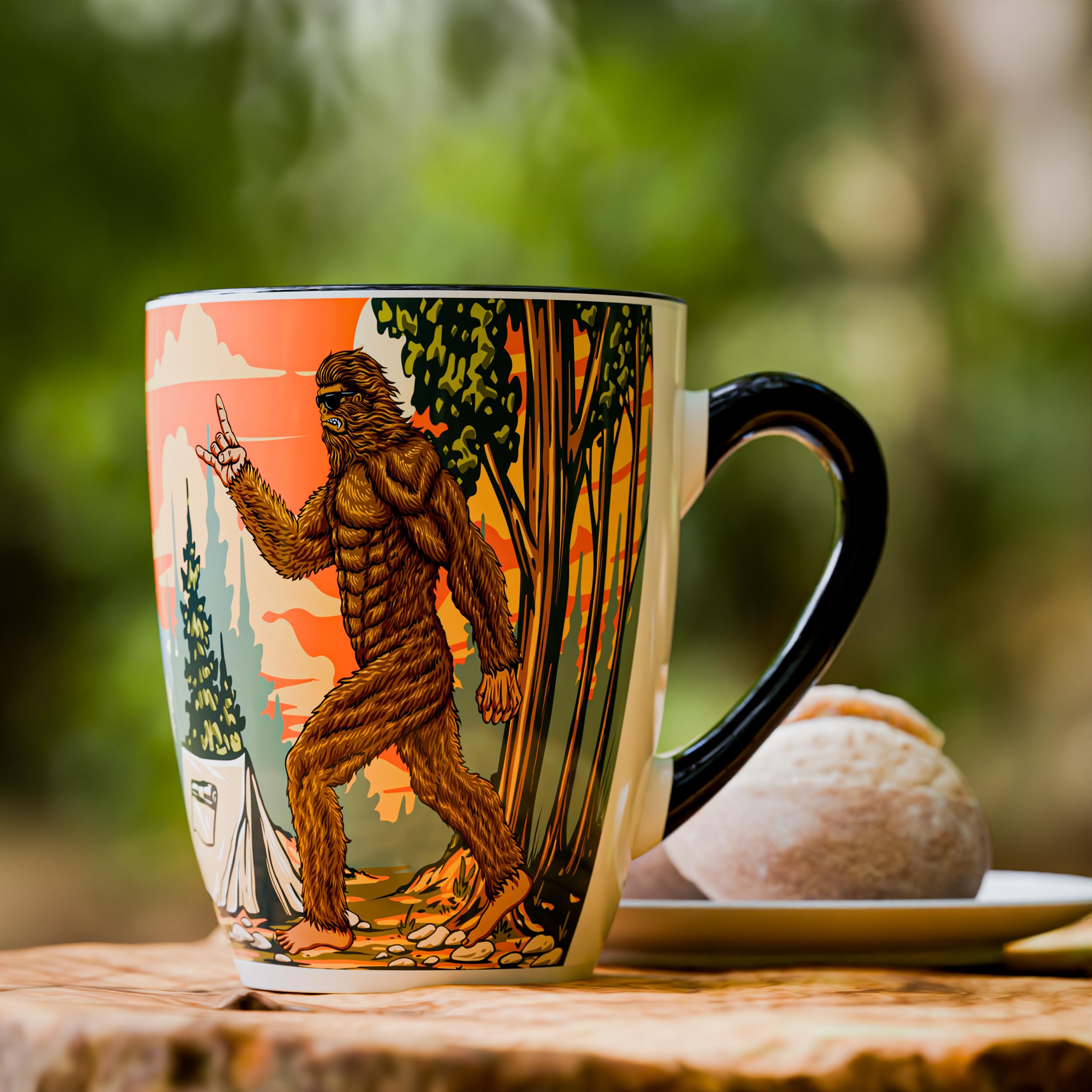 Color Changing Astronaut Cat Coffee Mug 15oz - Heat Sensitive Space Cup with Galaxy Reveal - Funny Novelty Gift, Magic Mug, Uniq