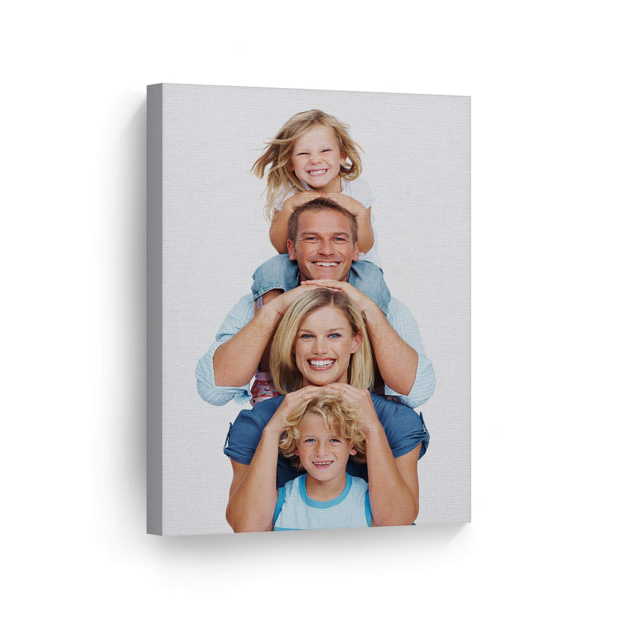Smile Art Design Custom Photo Print Canvas Print With Your Photos Personalized Photo Picture Frame Personalized Gifts Wedding Gi