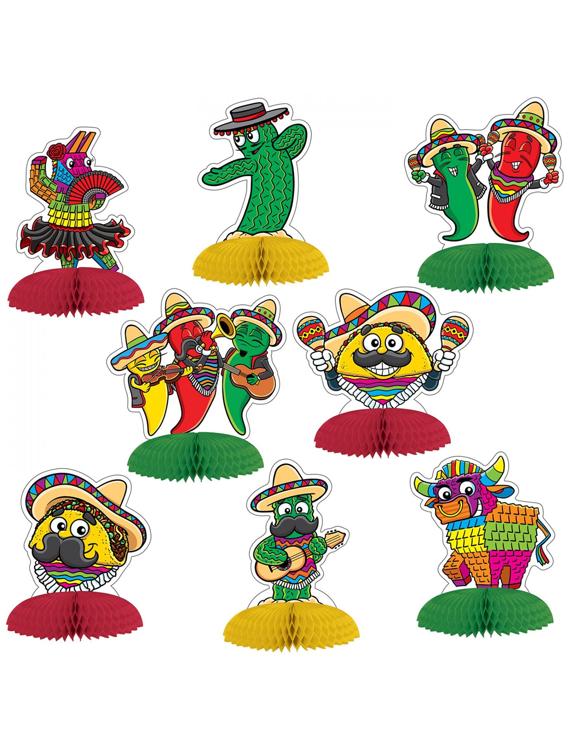 Beistle Fiesta Mini Centerpieces