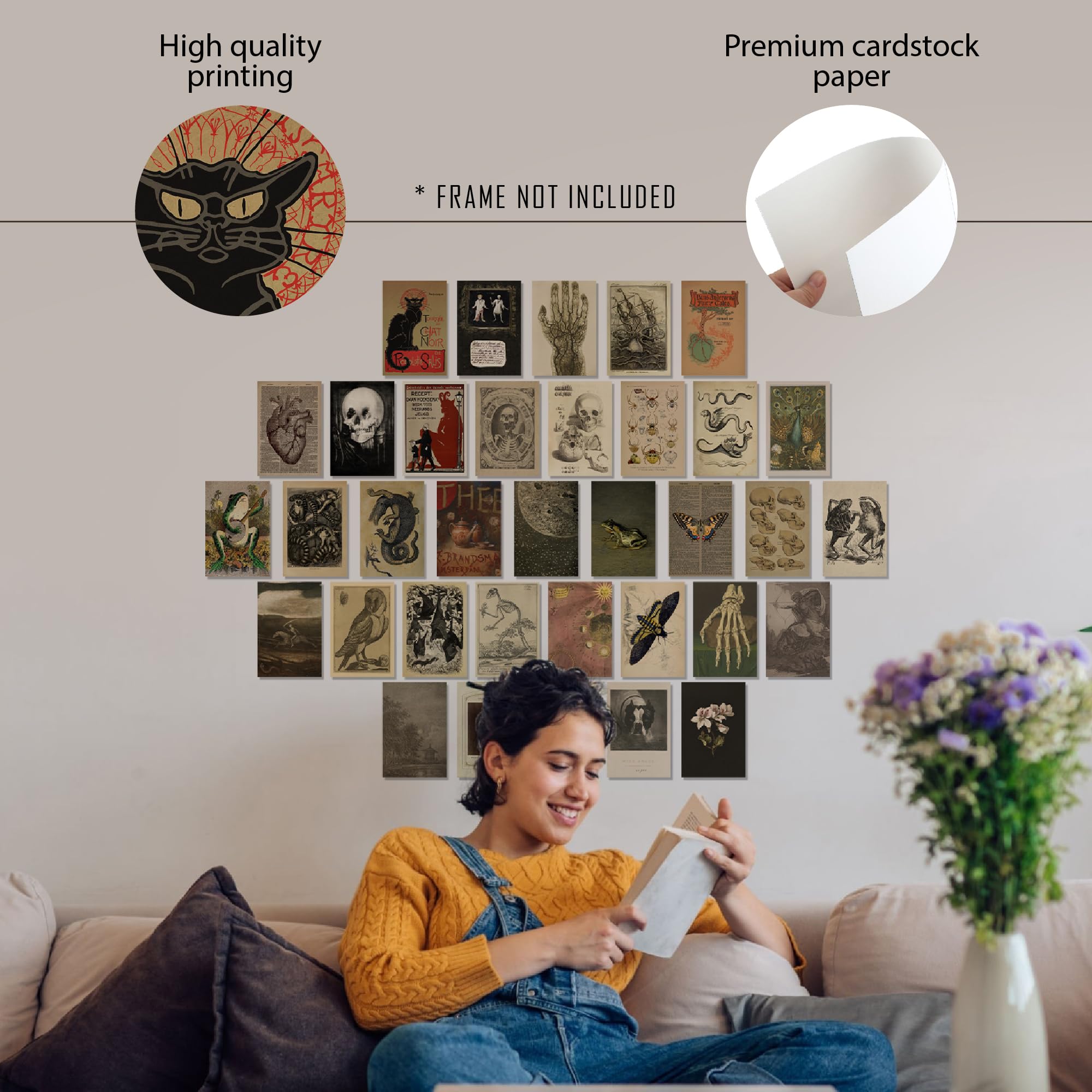 97 Decor Vintage Posters For Room Aesthetic - 35Pcs Vintage Art Wall C ...