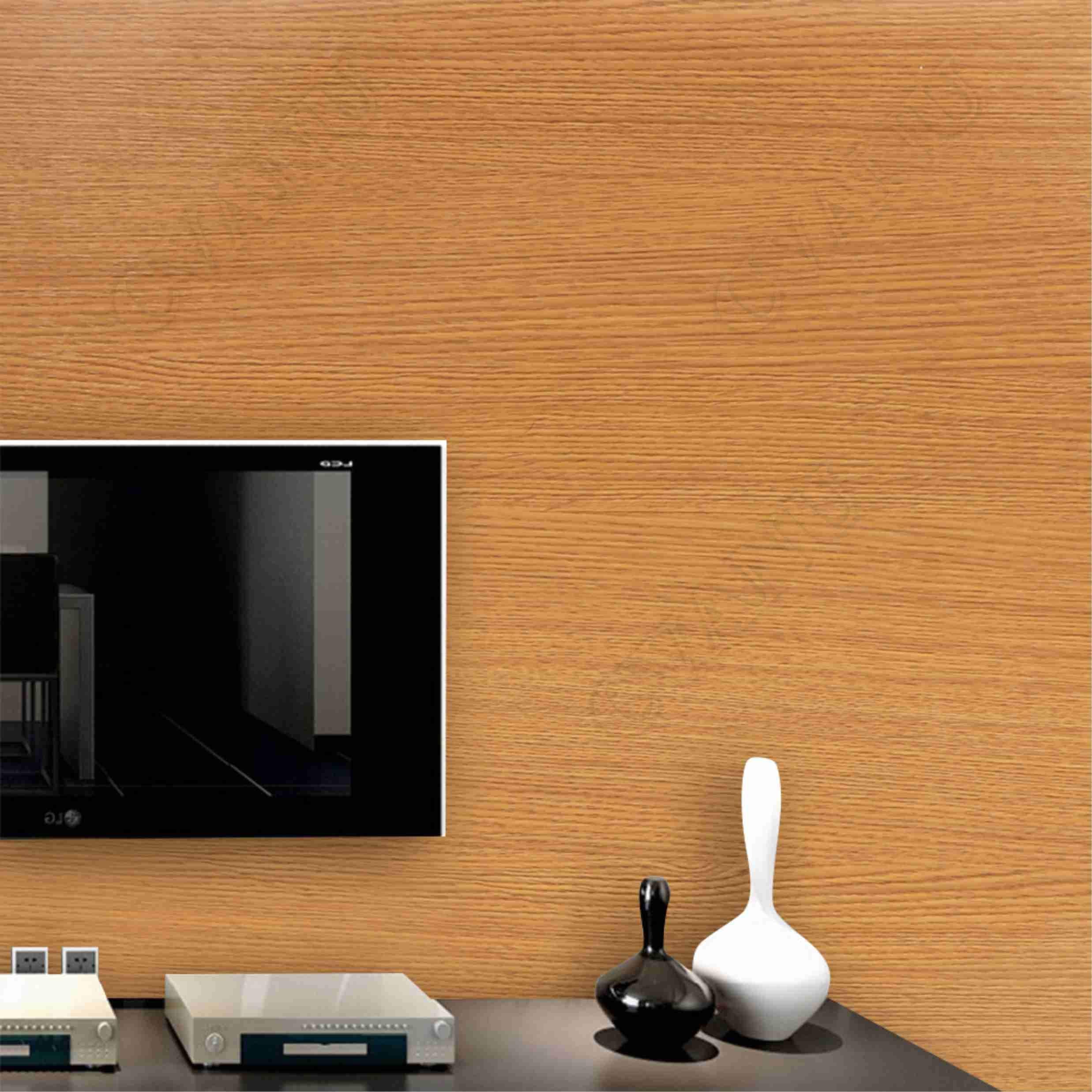 KREEPO Self Adhesive Wood Grain Wallpaper Waterproof Old Furniture Vinyl Stickers Wooden Door Wardrobe Desktop PVC Wall Papers C