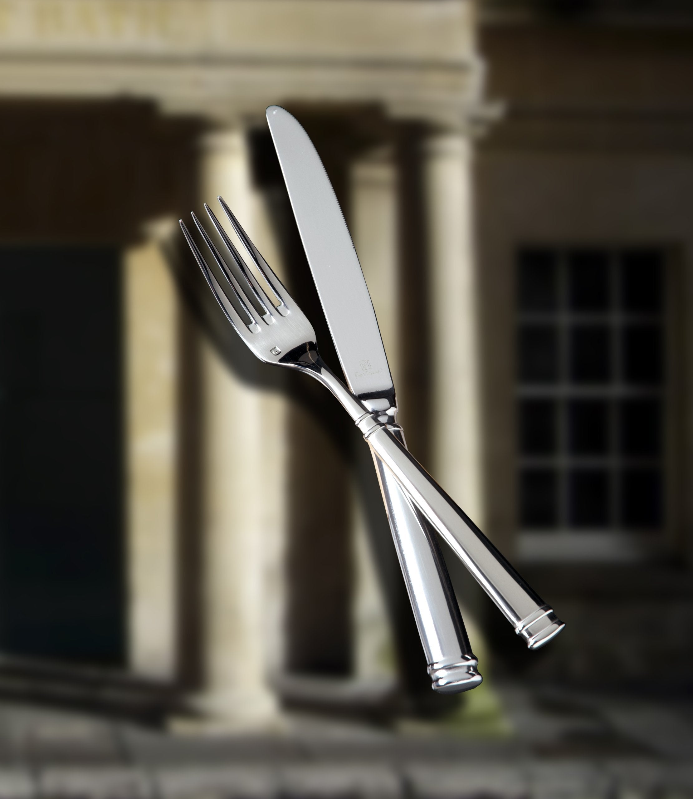 Fortessa Bistro 18/10 Stainless Steel Flatware Table Fork, Set Of 12