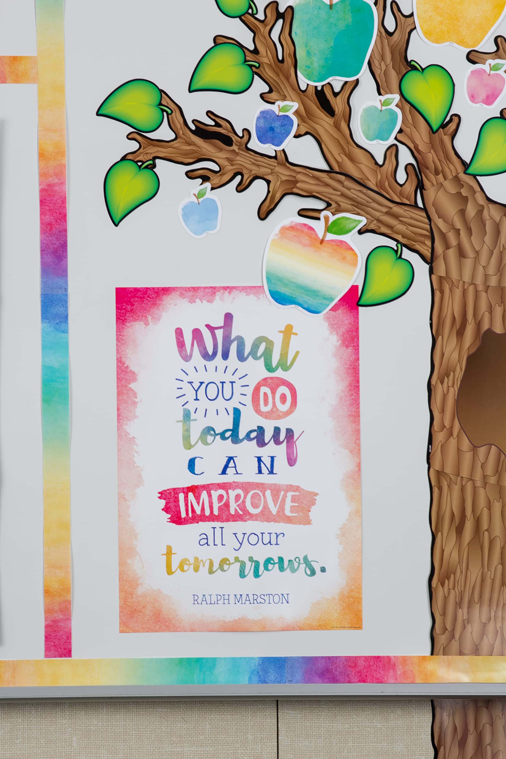 Teacher Created Resources Watercolor Positive Poster Pack, 13.38'' X 19.00''