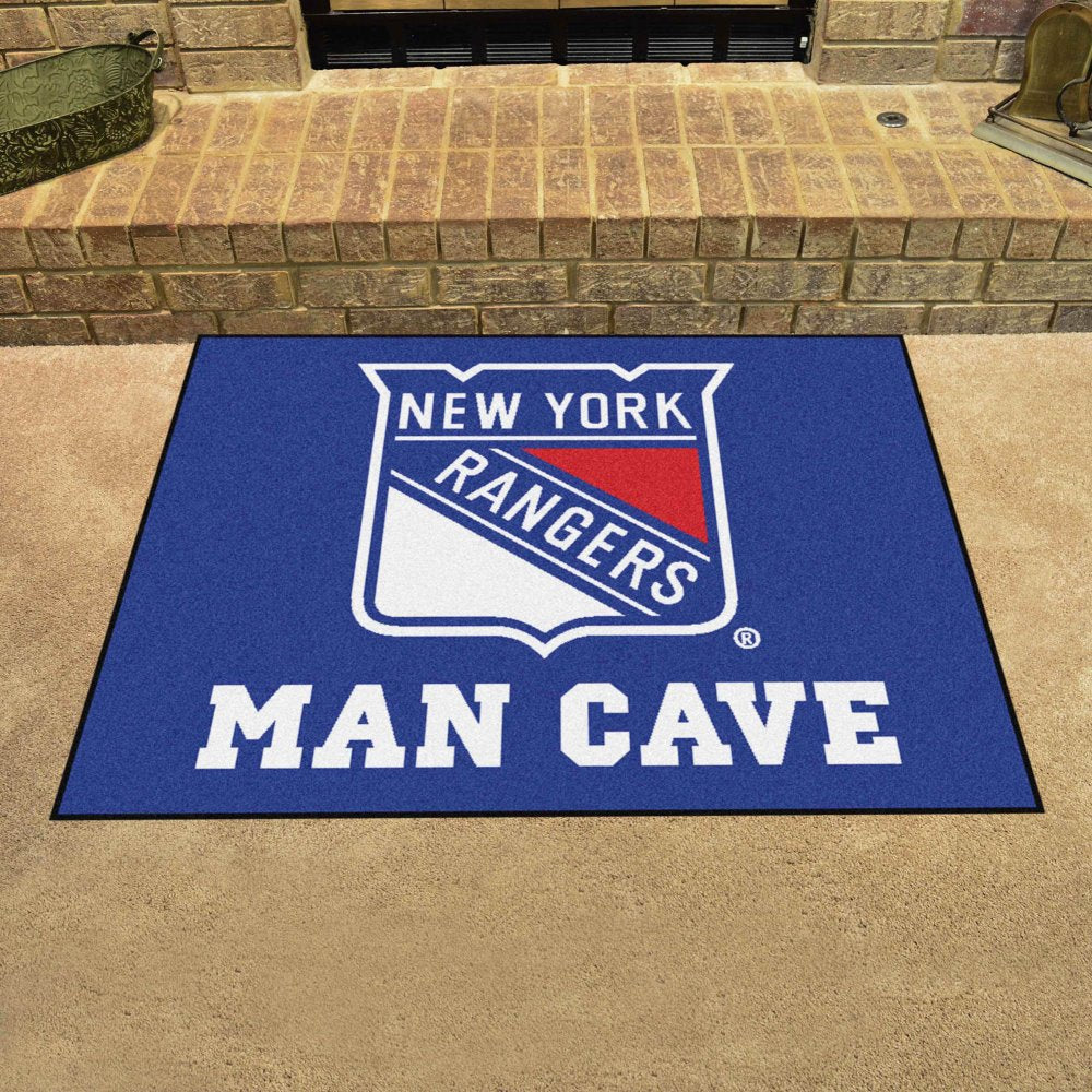 Fan Mats NHL - New York Rangers Man Cave All-Star/33.75x42.5