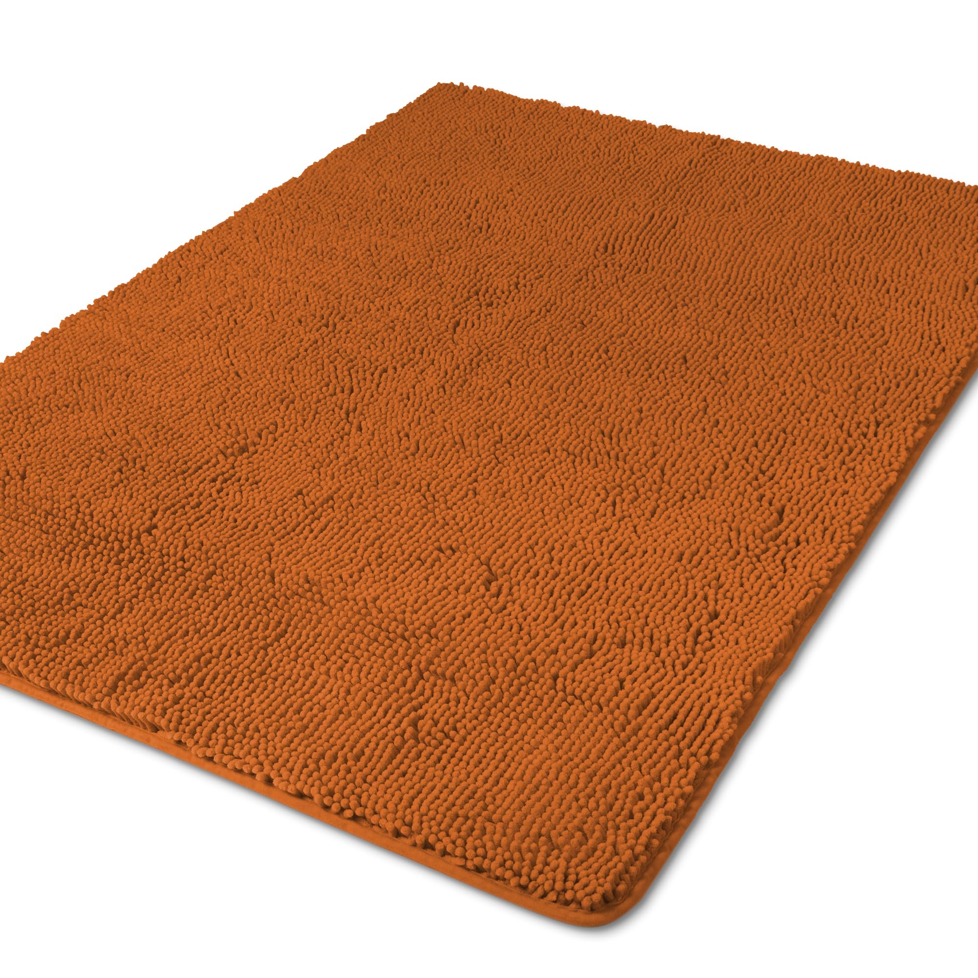 Yeaban Bathroom Runner Rug 40 x 60 Inch - Thick Chenille Long Bath Mat | Absorbent and Washable Extra Large Bath Rug Non-Slip, P