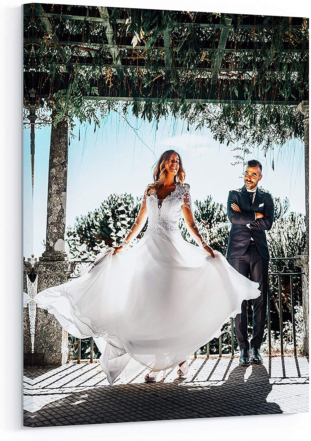 Personalized Custom Canvas Prints (Framed Canvas  20X30) - Turn Photos into Stunning Framed Wall Art - Perfect for Home Decor  Gifts & Keepsakes - Variety of Sizes  Fast Delivery