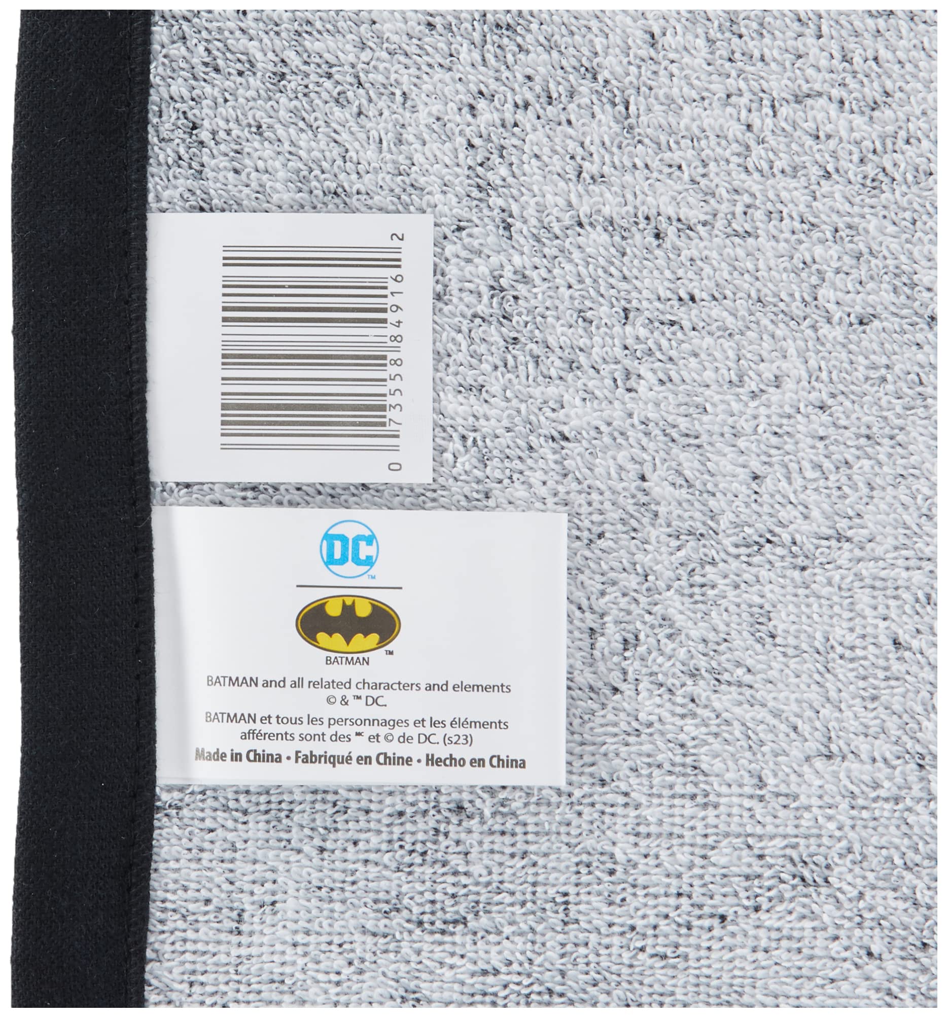 Franco Batman Super Soft Cotton Bath/Pool/Beach Towel, 60 In X 30 In, (Official Licensed Batman Product)