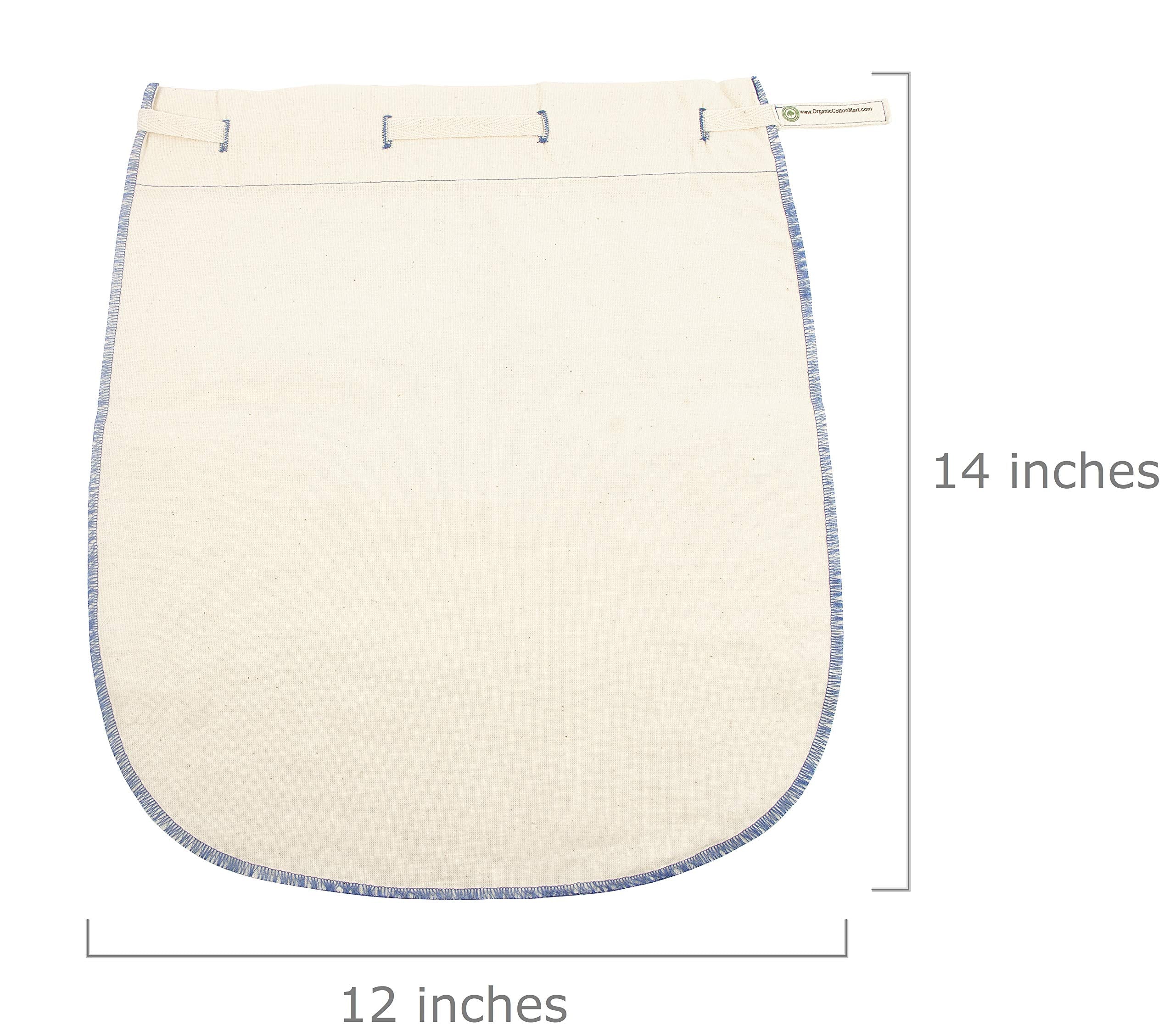 Reusable Nut Milk Bags For Straining - Unbleached Cotton Almond Milk Bags - Bpa-Free Oat Milk Strainer Bags - Washable Juice Fil