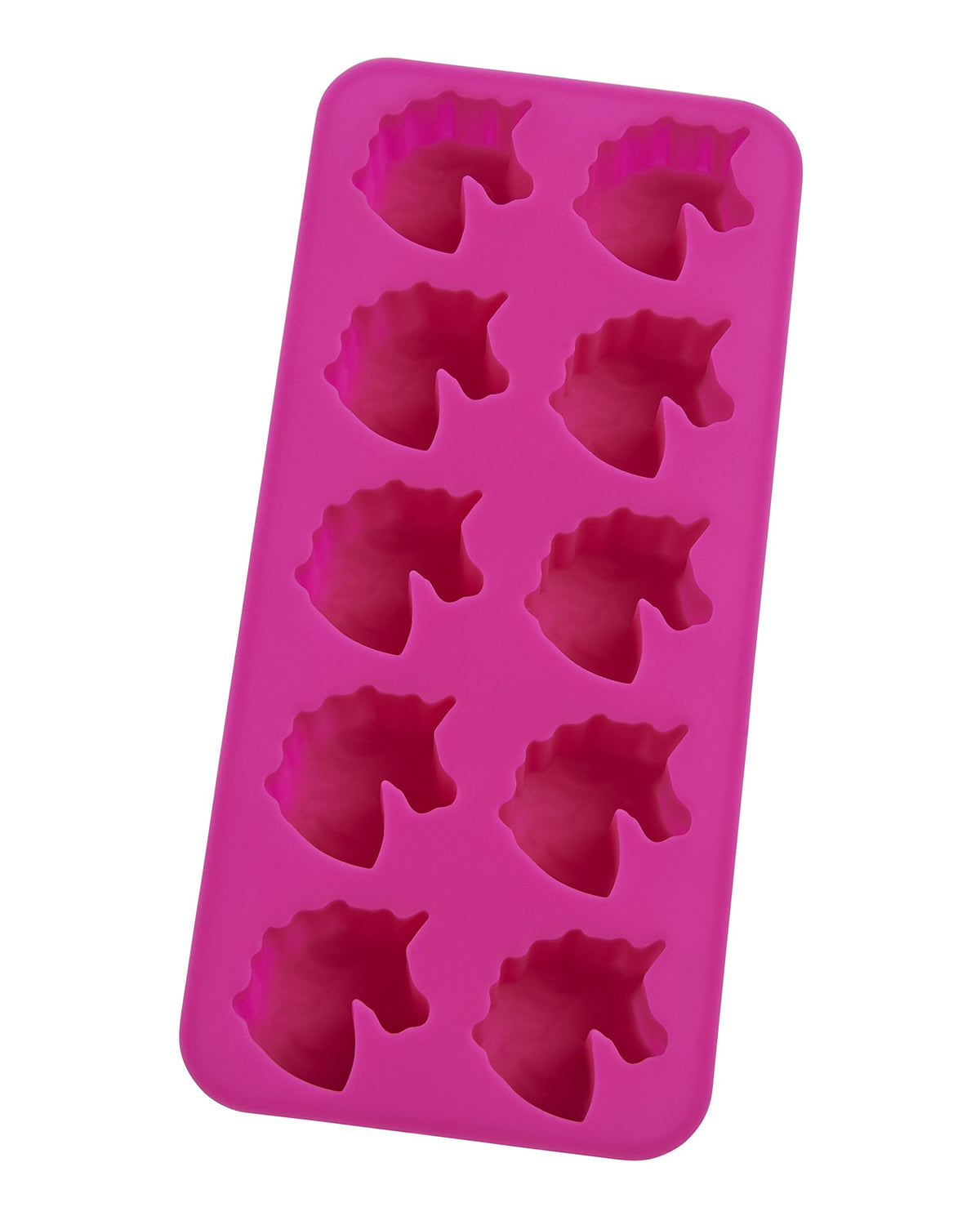 Hic Kitchen Silicone Unicorns Ice Tray, Chocolate Candy Baking Mold, Non-Stick, Heat-Resistant, Makes 10 Unicorns