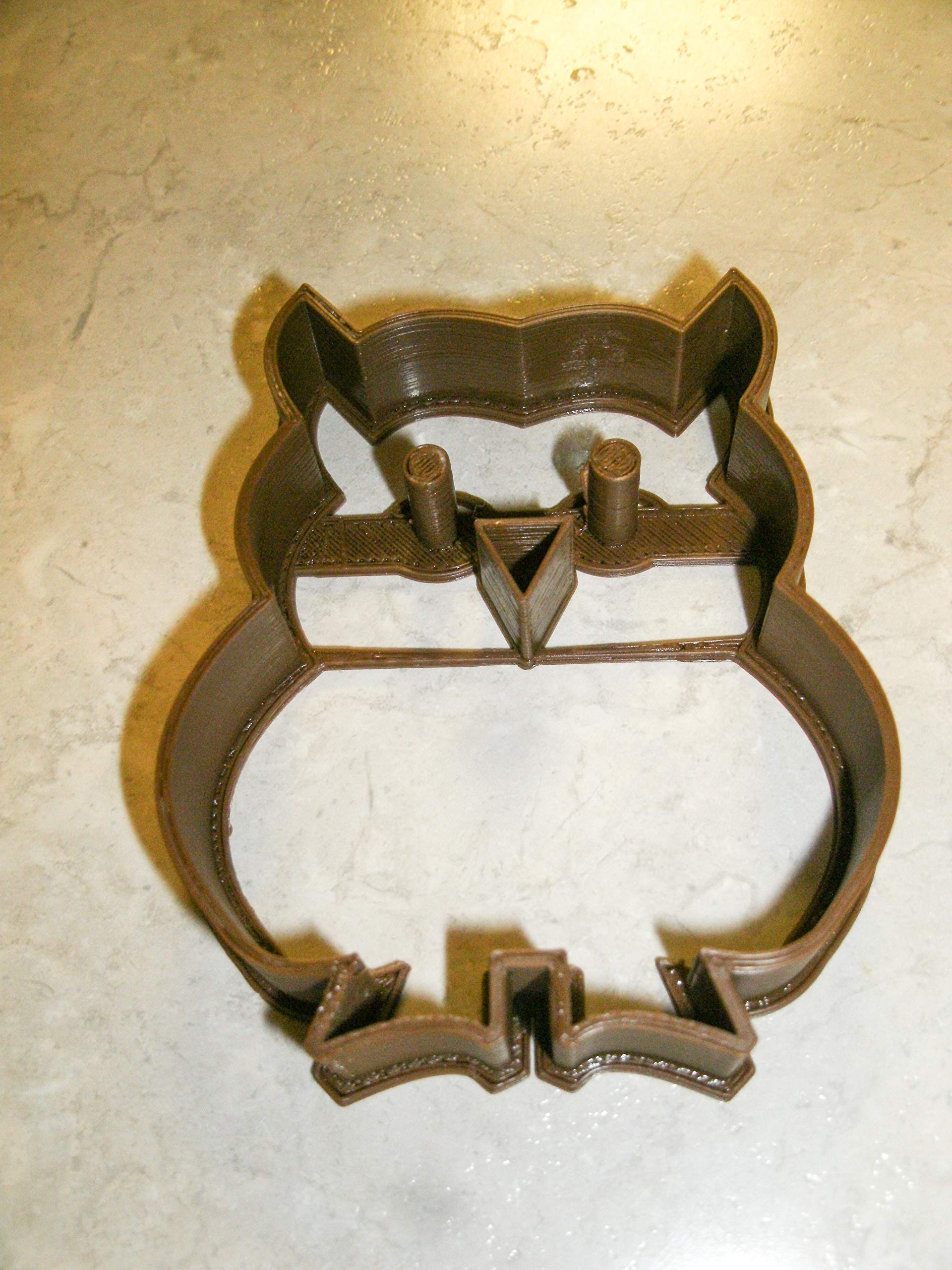 Owl Noctural Night Bird Wisdom Symbol Cookie Cutter Made In Usa Pr287