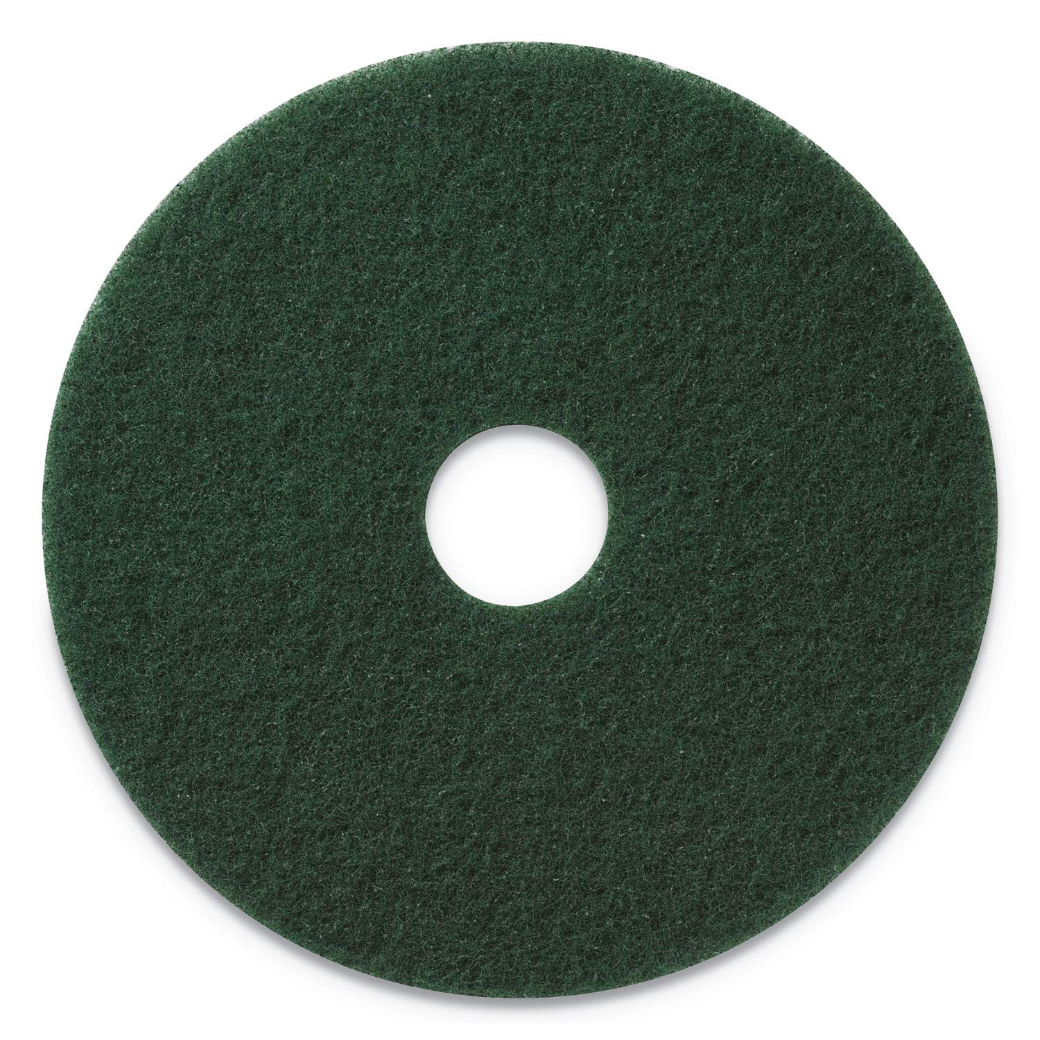 Americo 400317 Scrubbing Pads, 17-Inch Diameter, Green, 5/CT