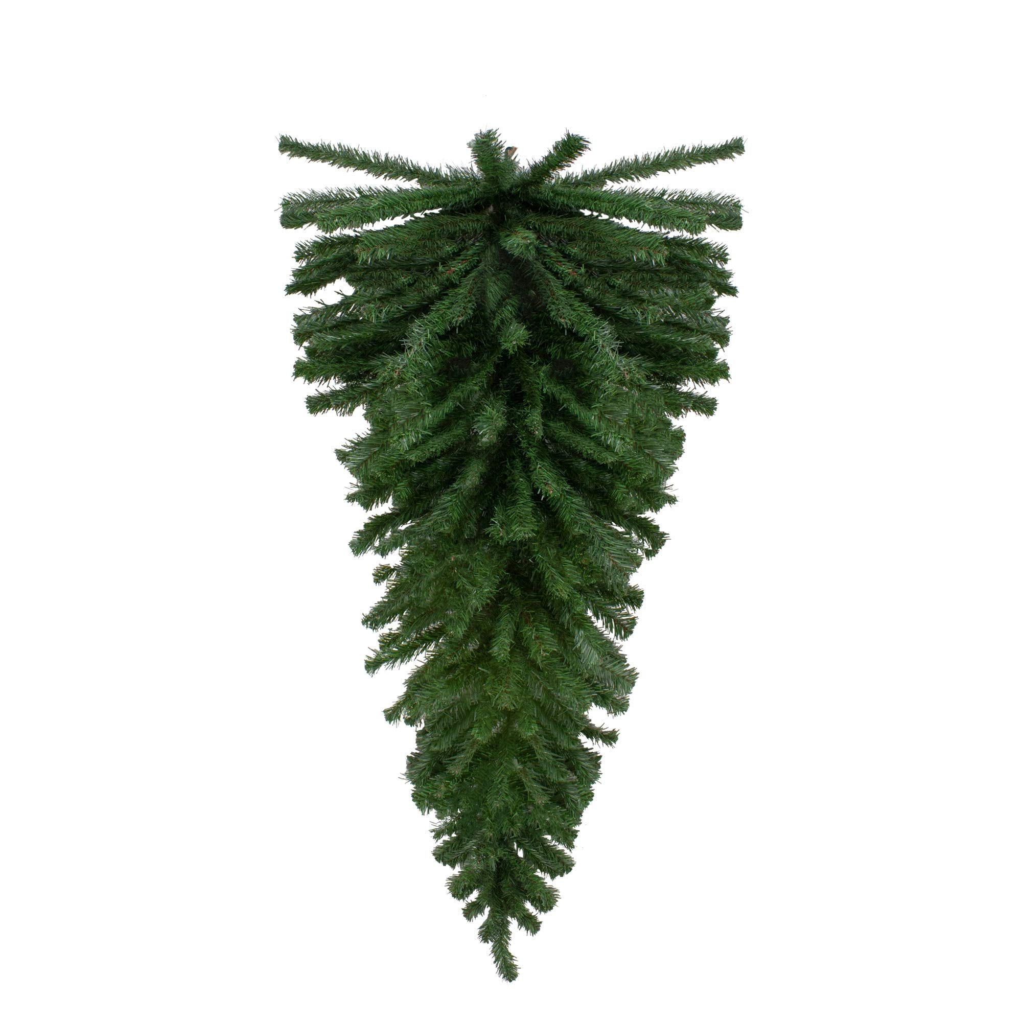 Northlight 42 Canadian Pine Artificial Christmas Teardrop Swag - Unlit