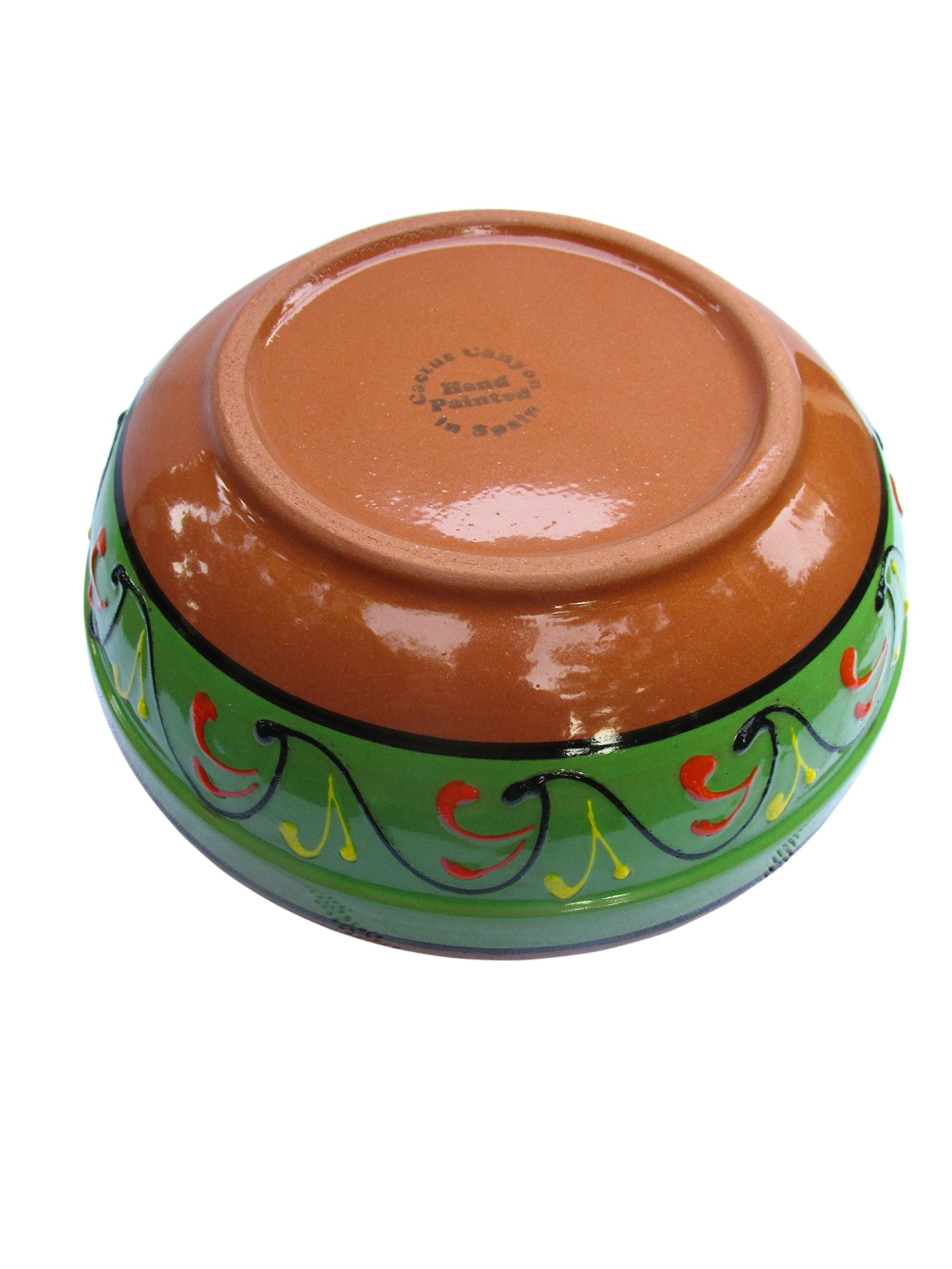 Cactus Canyon Ceramics Spanish Terracotta Deep Serving Dish