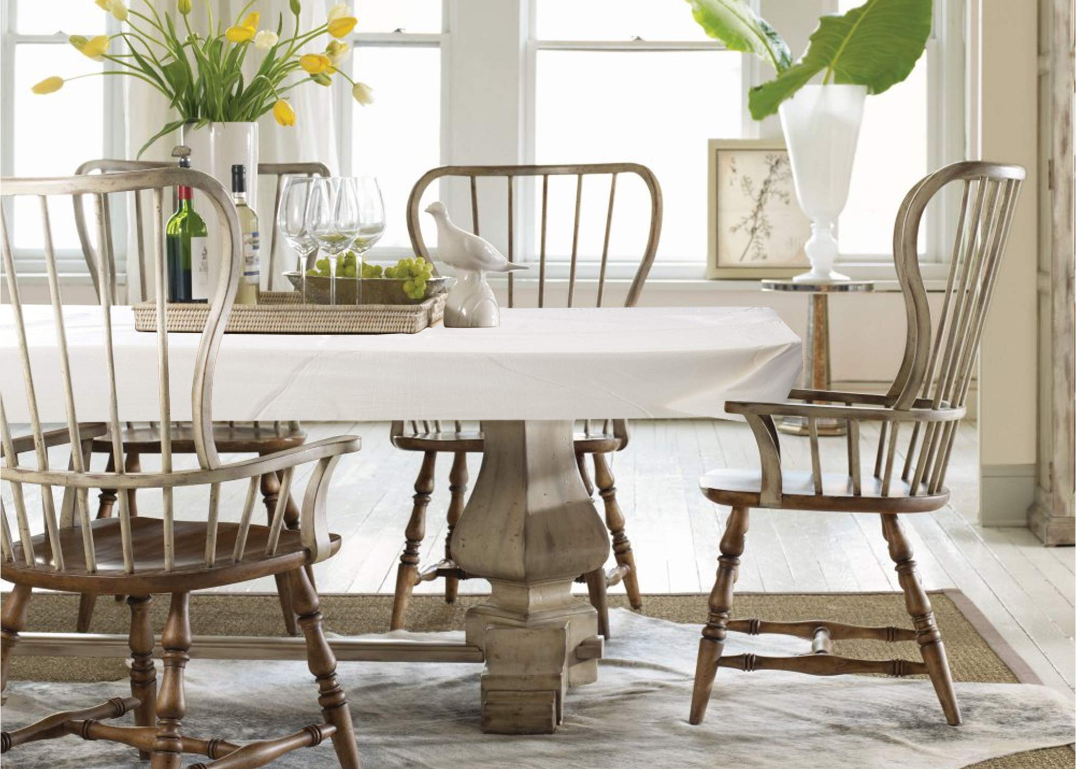 LAMINET Rectangular Vinyl Surface  Polyester  Deluxe Heavy Duty Cushioned Table Pad  52'' X 90''